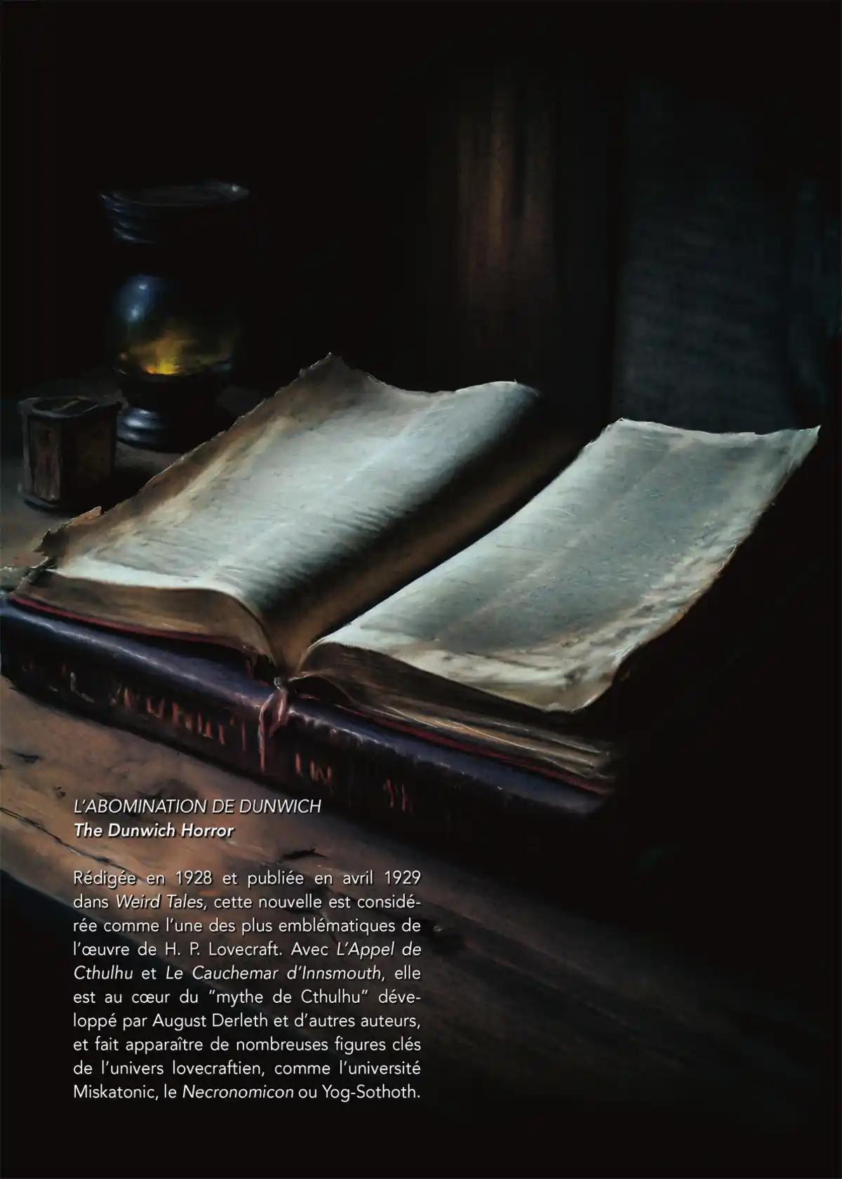 L’Abomination de Dunwich Volume 1 page 3