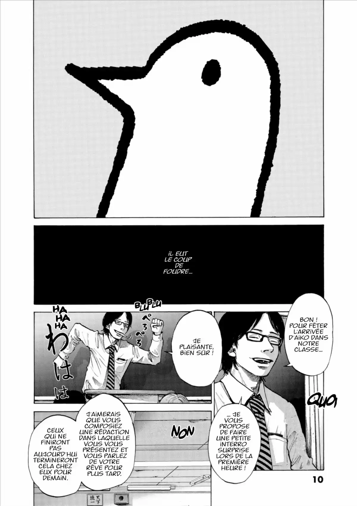 Bonne nuit Punpun Volume 1 page 10