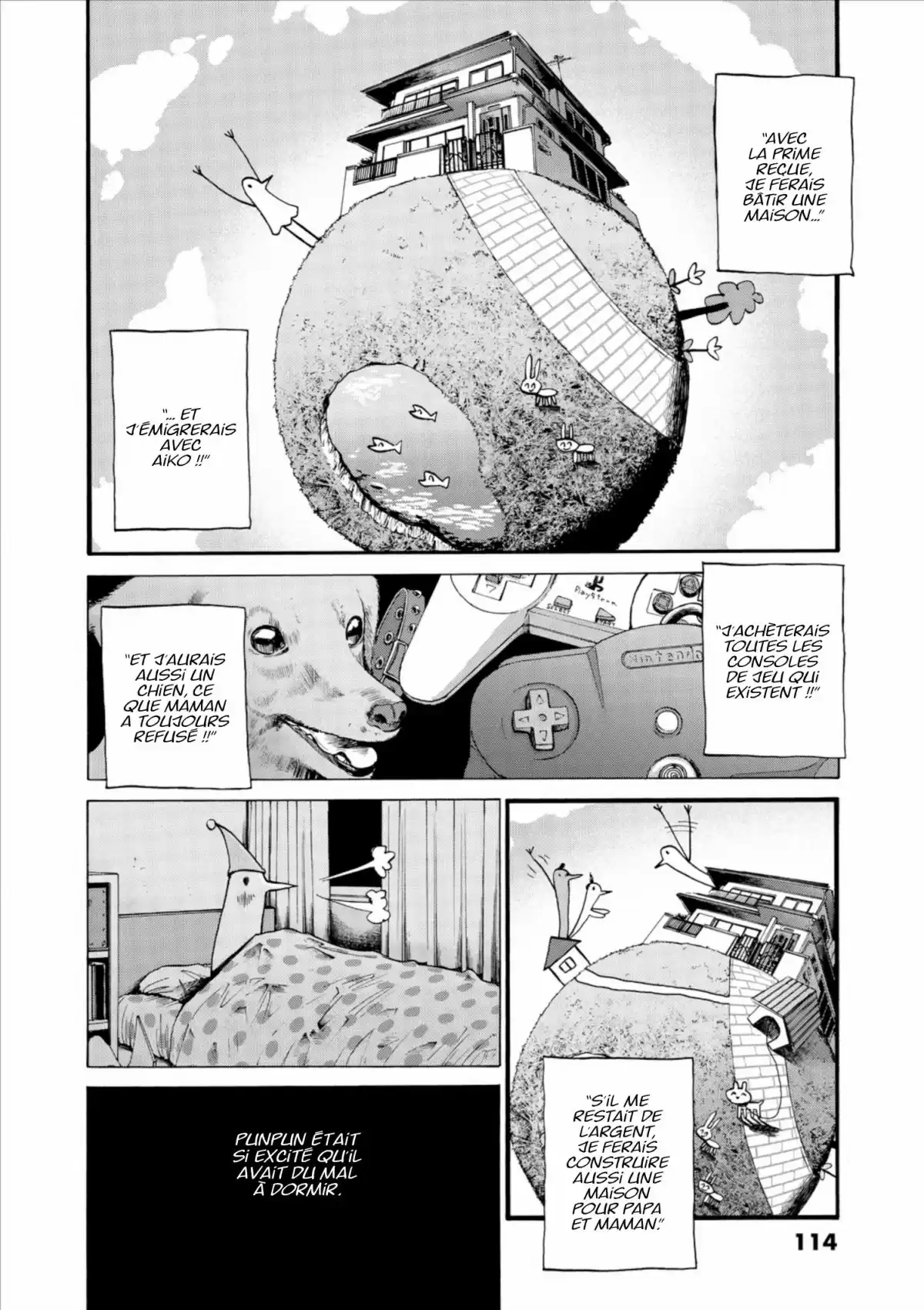 Bonne nuit Punpun Volume 1 page 114