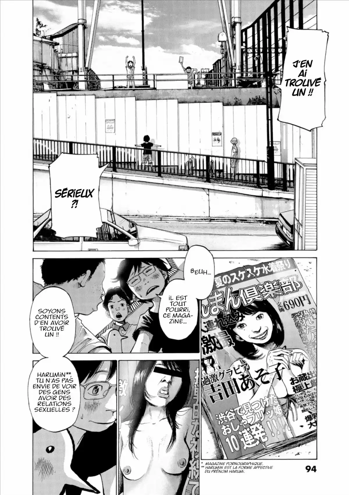 Bonne nuit Punpun Volume 1 page 94