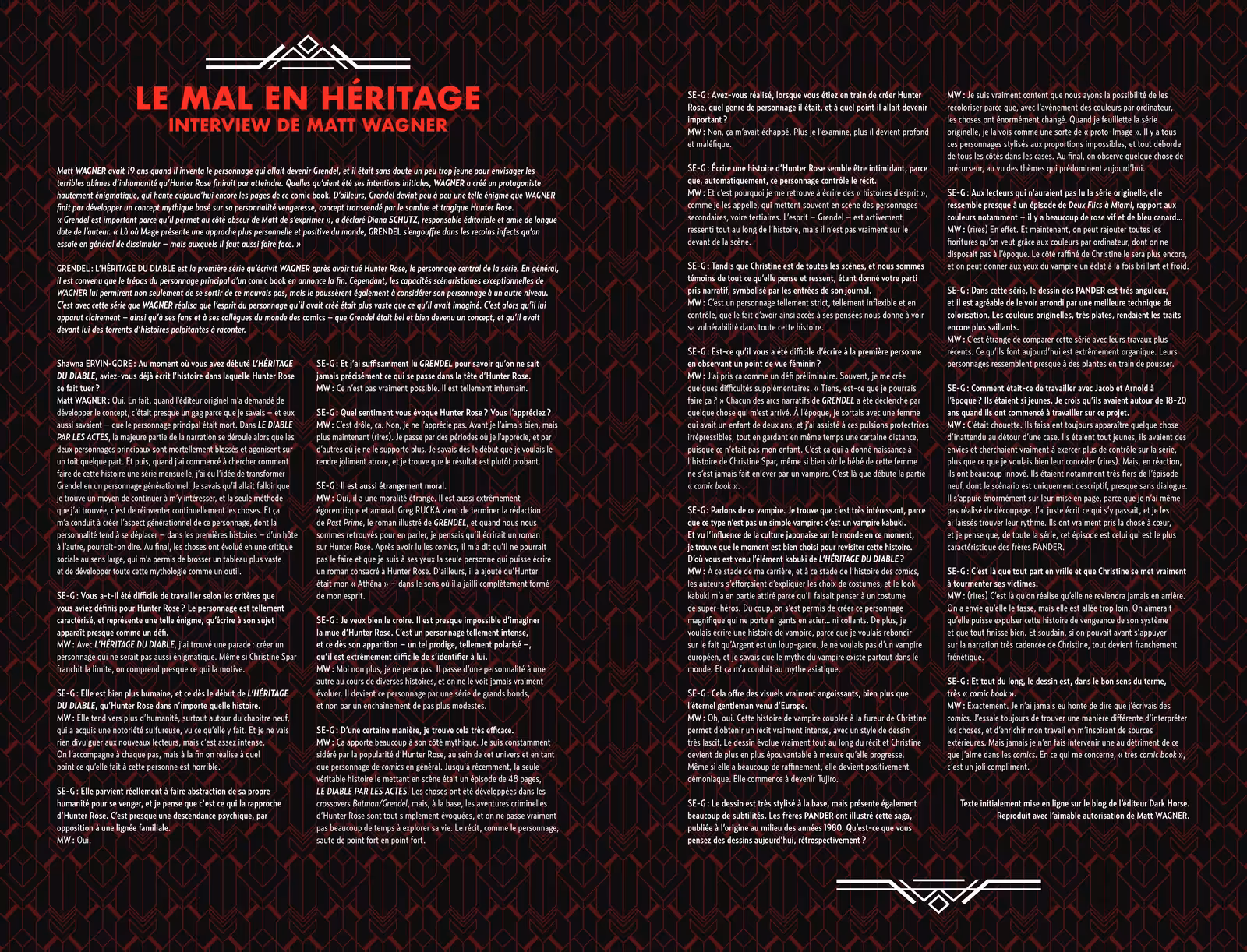 Grendel Volume 2 page 4