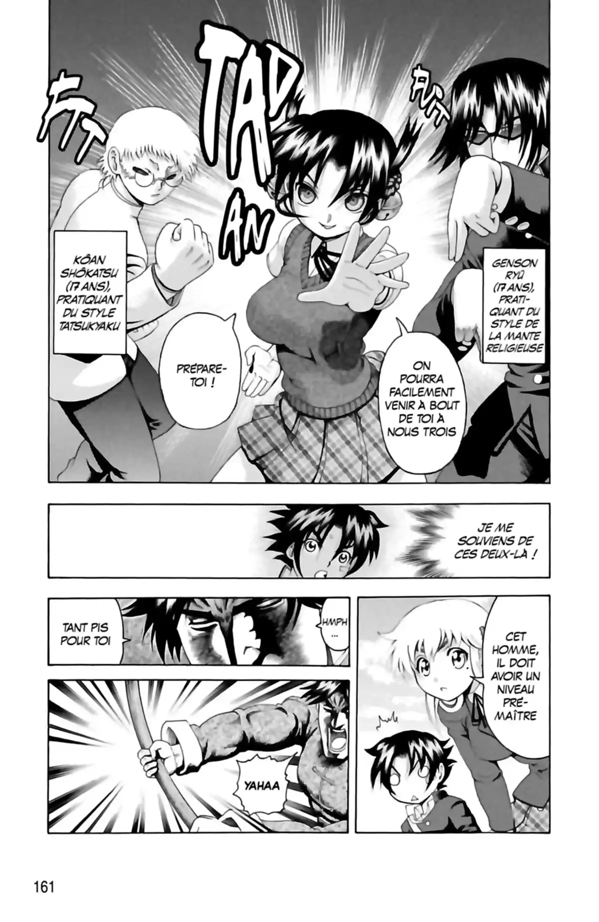 Kenichi – Saison 2 : Les disciples de l’ombre Volume 5 page 163