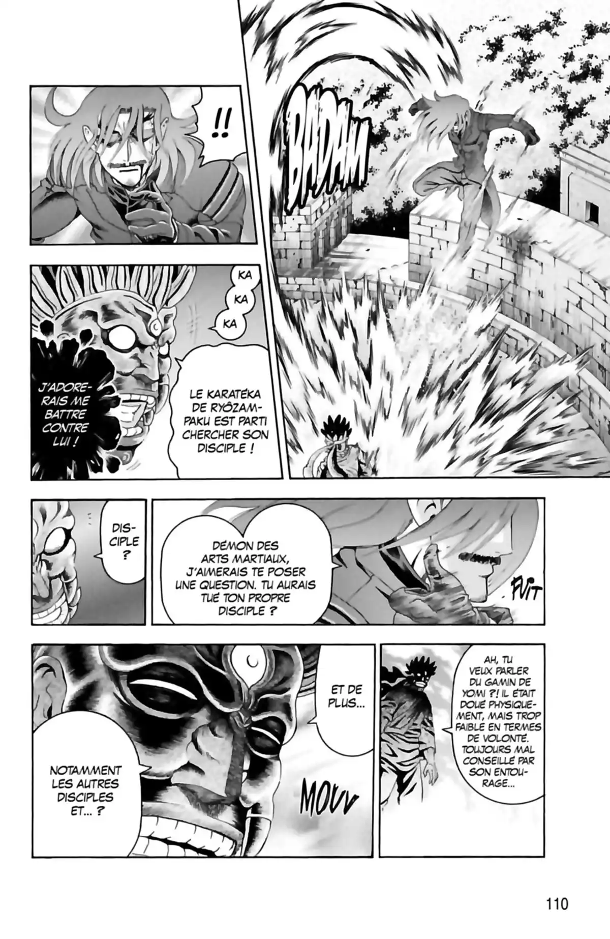Kenichi – Saison 2 : Les disciples de l’ombre Volume 18 page 110