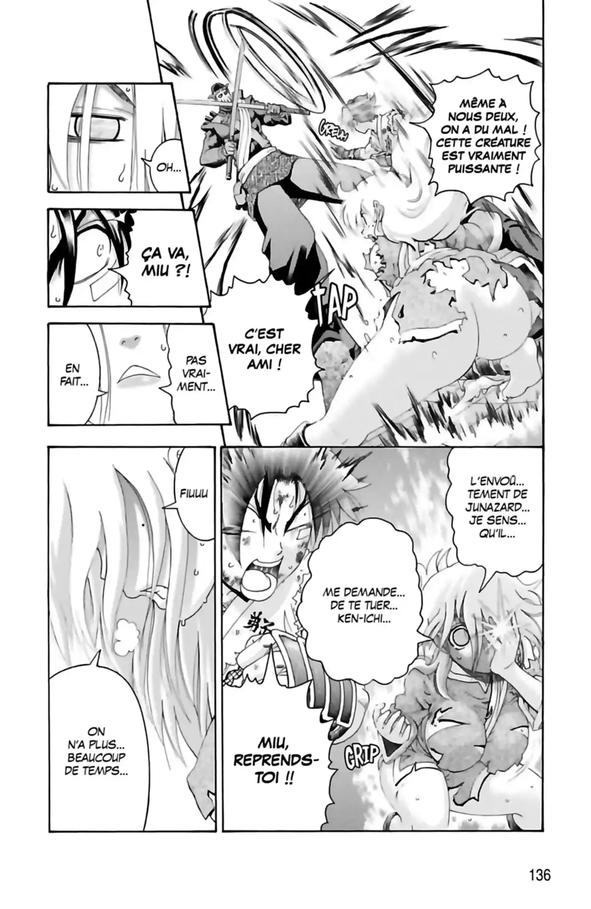 Kenichi – Saison 2 : Les disciples de l’ombre Volume 18 page 136