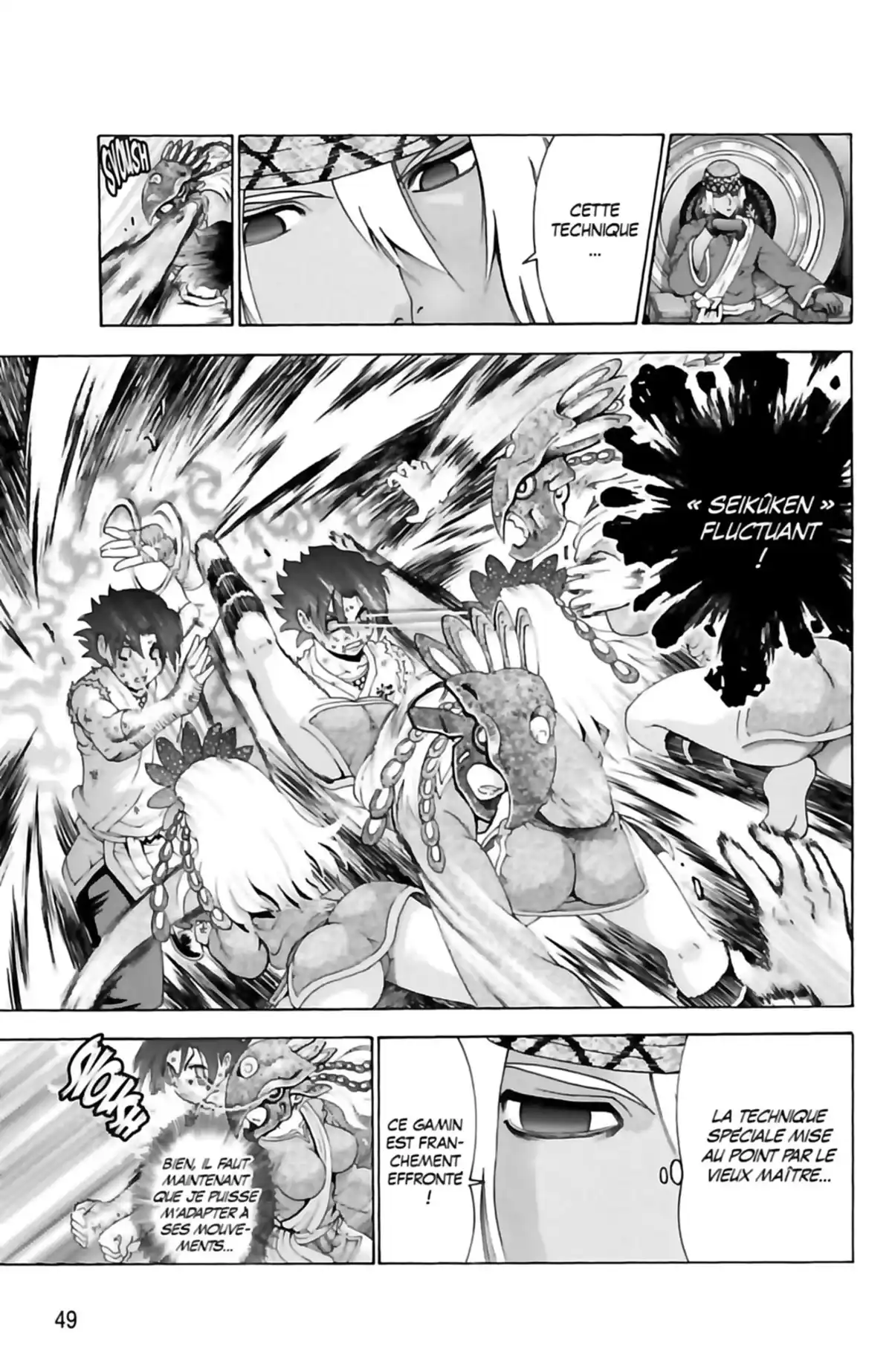 Kenichi – Saison 2 : Les disciples de l’ombre Volume 18 page 49