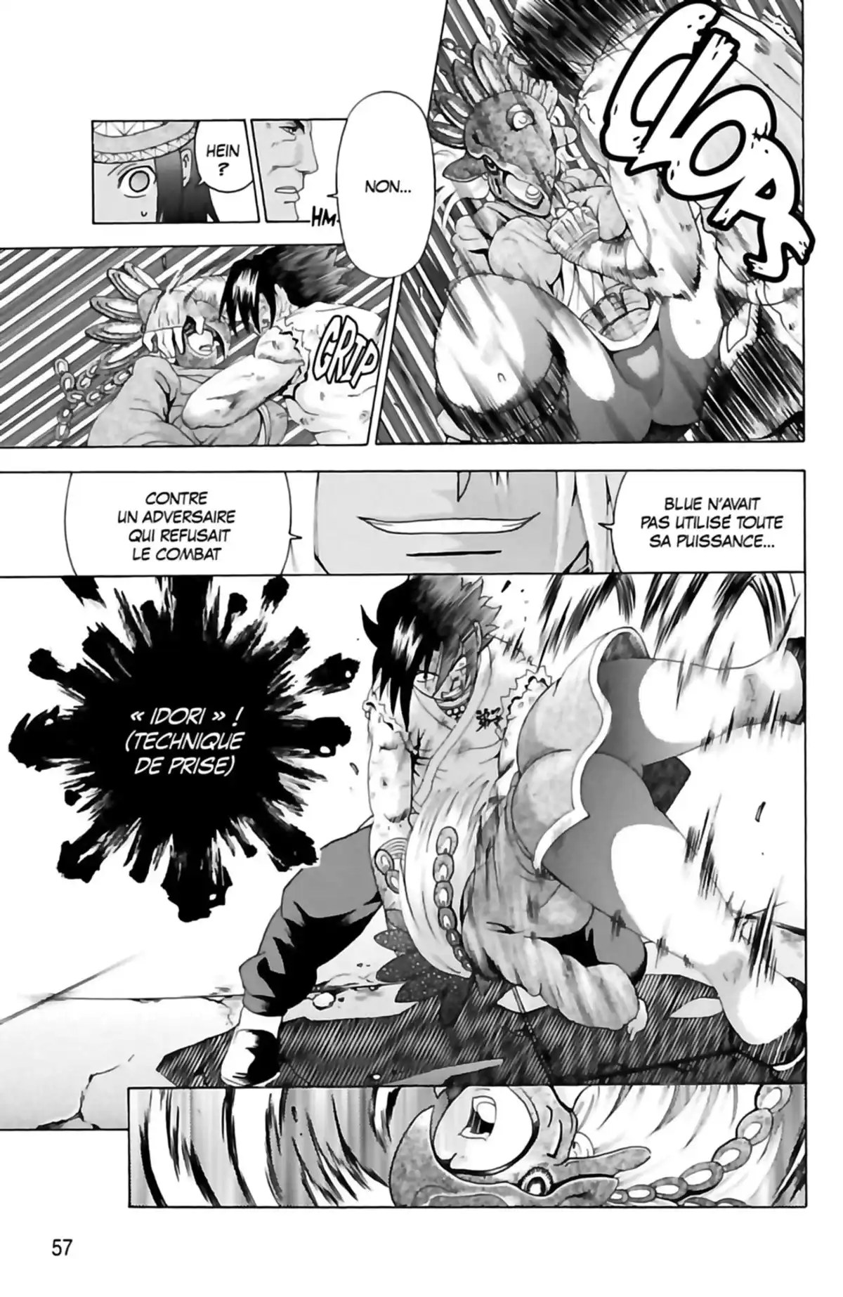 Kenichi – Saison 2 : Les disciples de l’ombre Volume 18 page 57