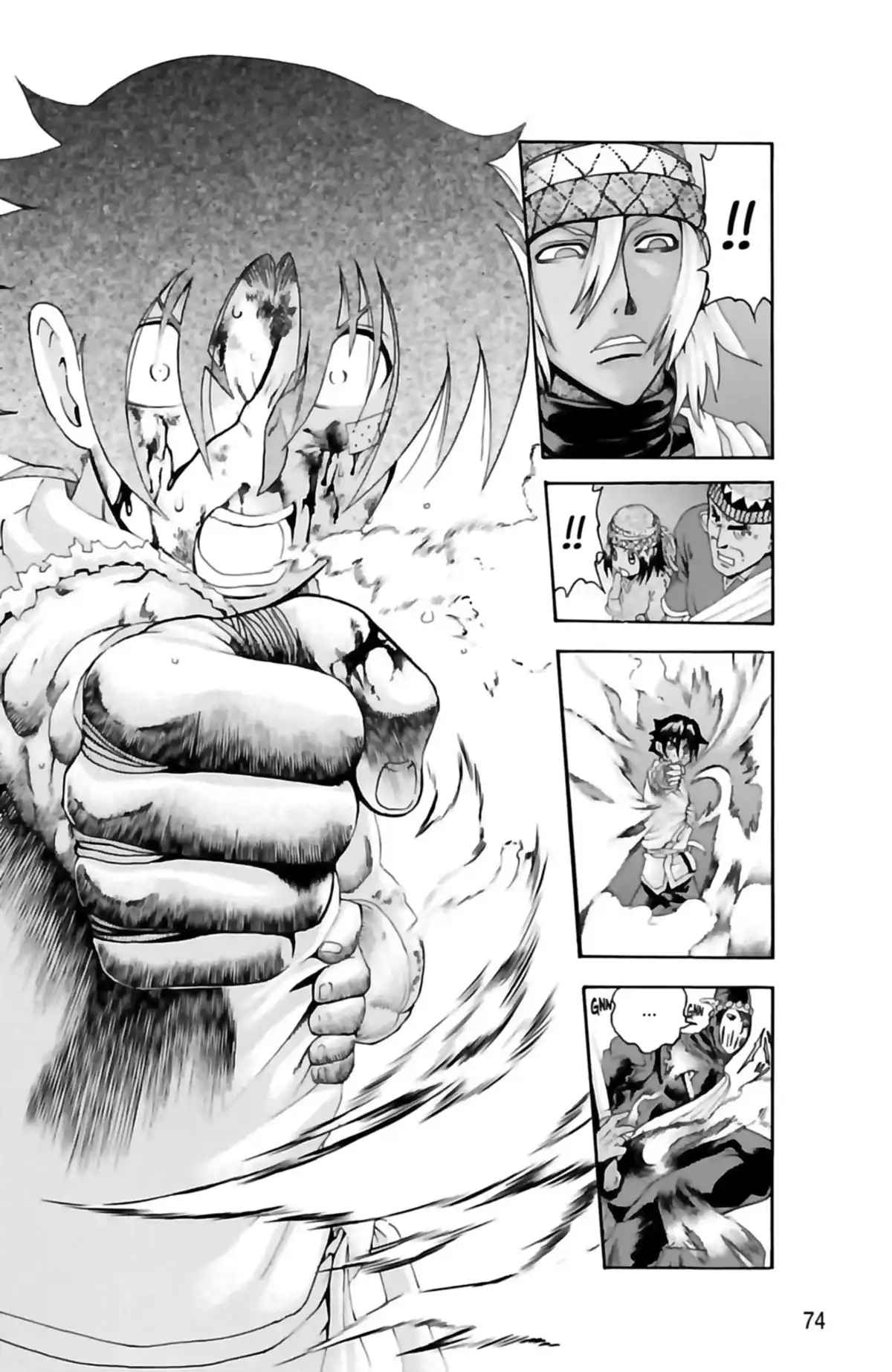 Kenichi – Saison 2 : Les disciples de l’ombre Volume 18 page 74
