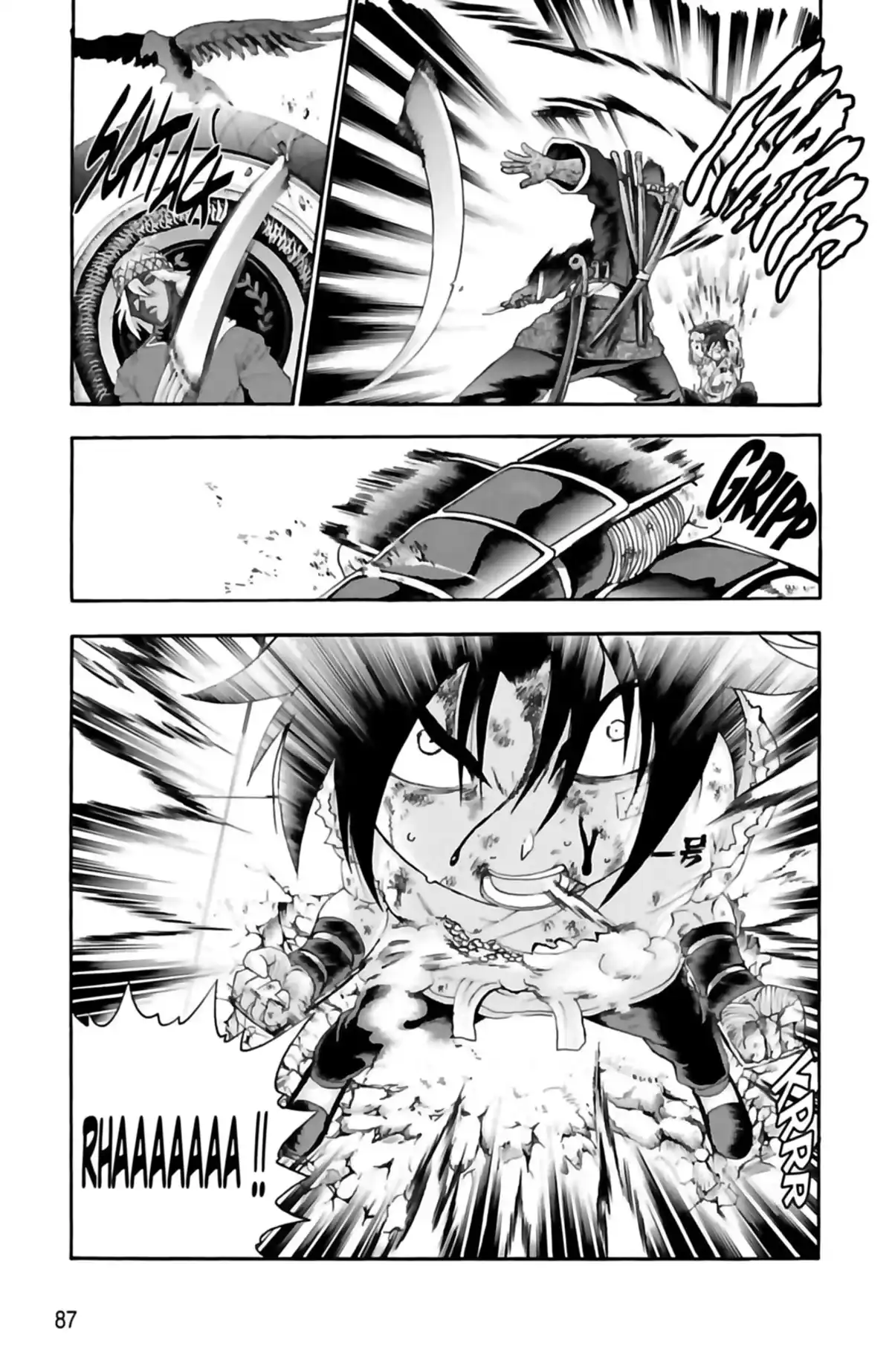 Kenichi – Saison 2 : Les disciples de l’ombre Volume 18 page 87