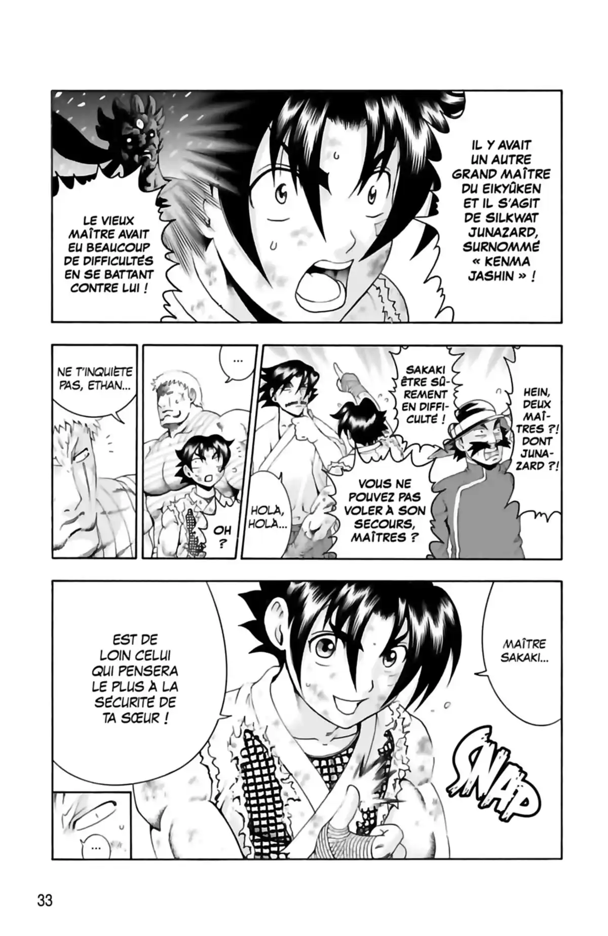 Kenichi – Saison 2 : Les disciples de l’ombre Volume 9 page 35