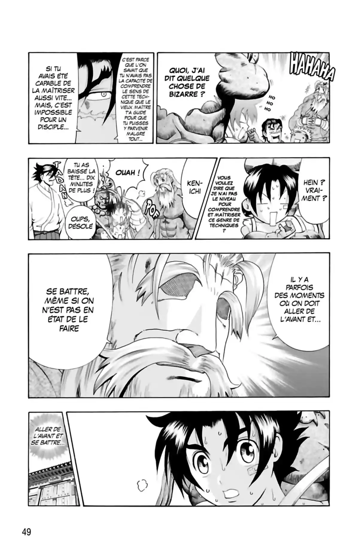 Kenichi – Saison 2 : Les disciples de l’ombre Volume 9 page 51