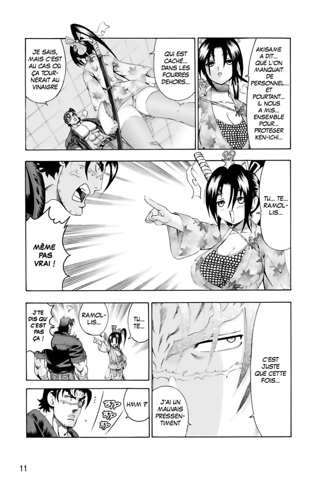 Kenichi – Saison 2 : Les disciples de l’ombre Volume 10 page 11