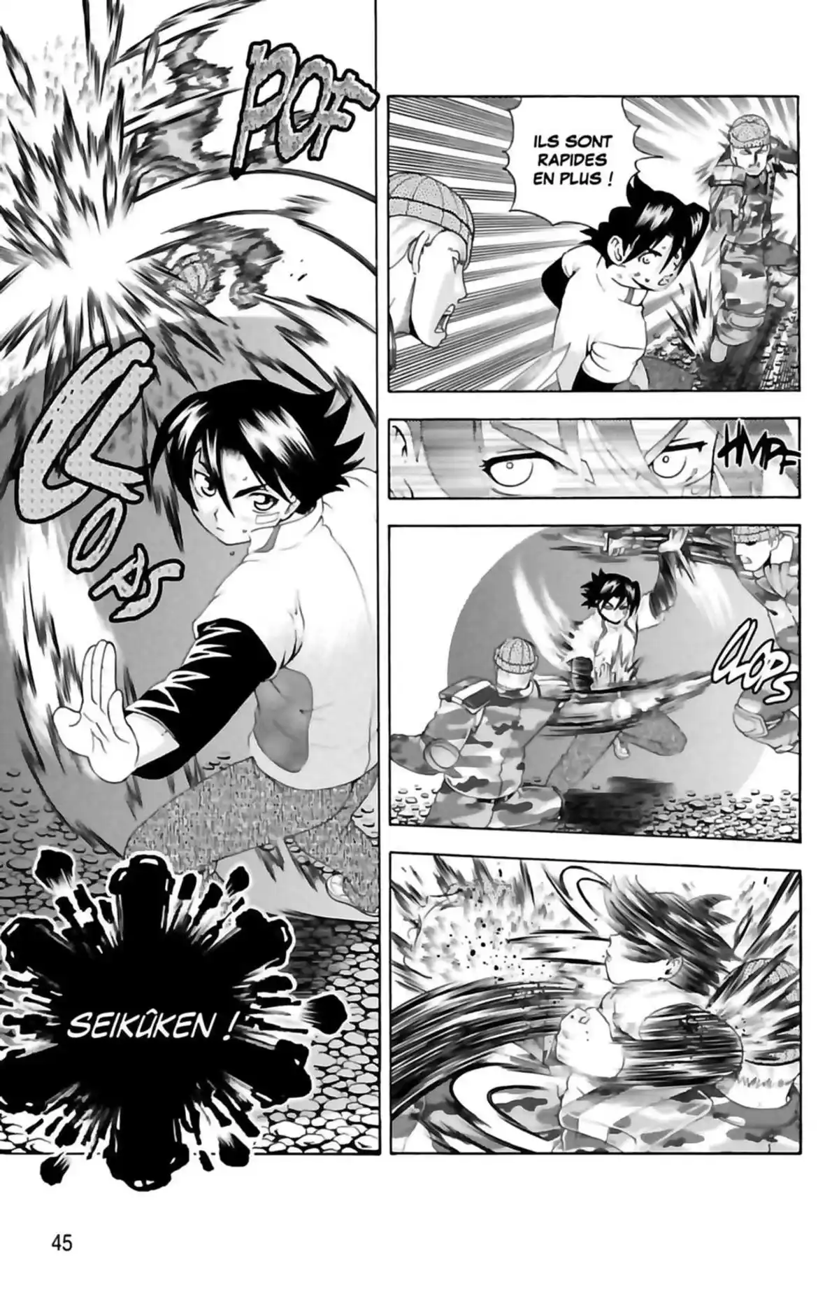 Kenichi – Saison 2 : Les disciples de l’ombre Volume 4 page 47