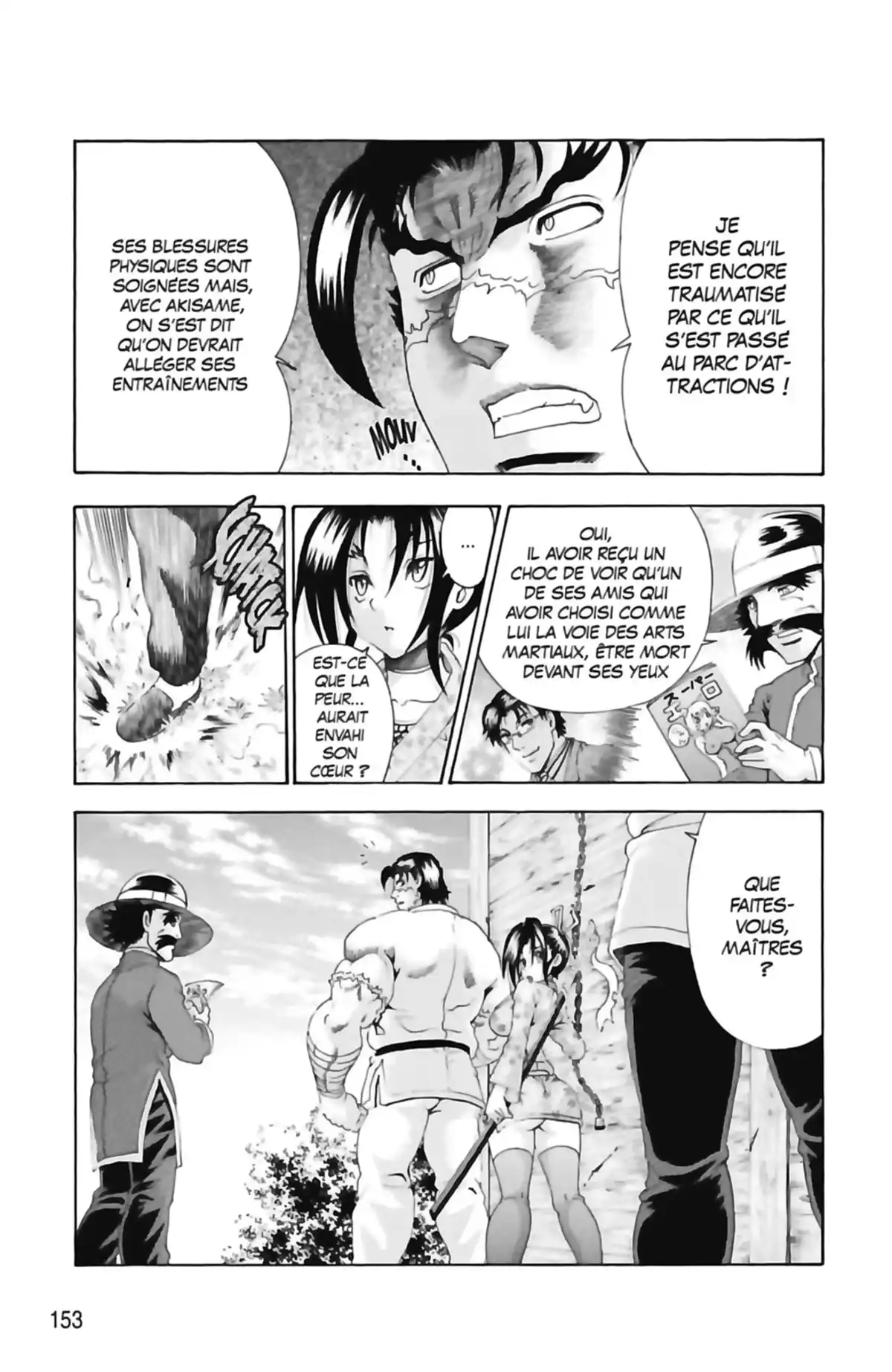 Kenichi – Saison 2 : Les disciples de l’ombre Volume 21 page 155
