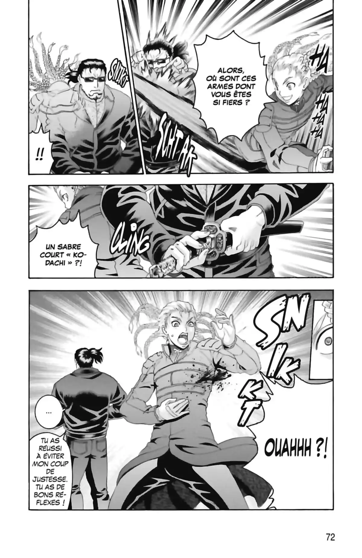 Kenichi – Saison 2 : Les disciples de l’ombre Volume 22 page 74
