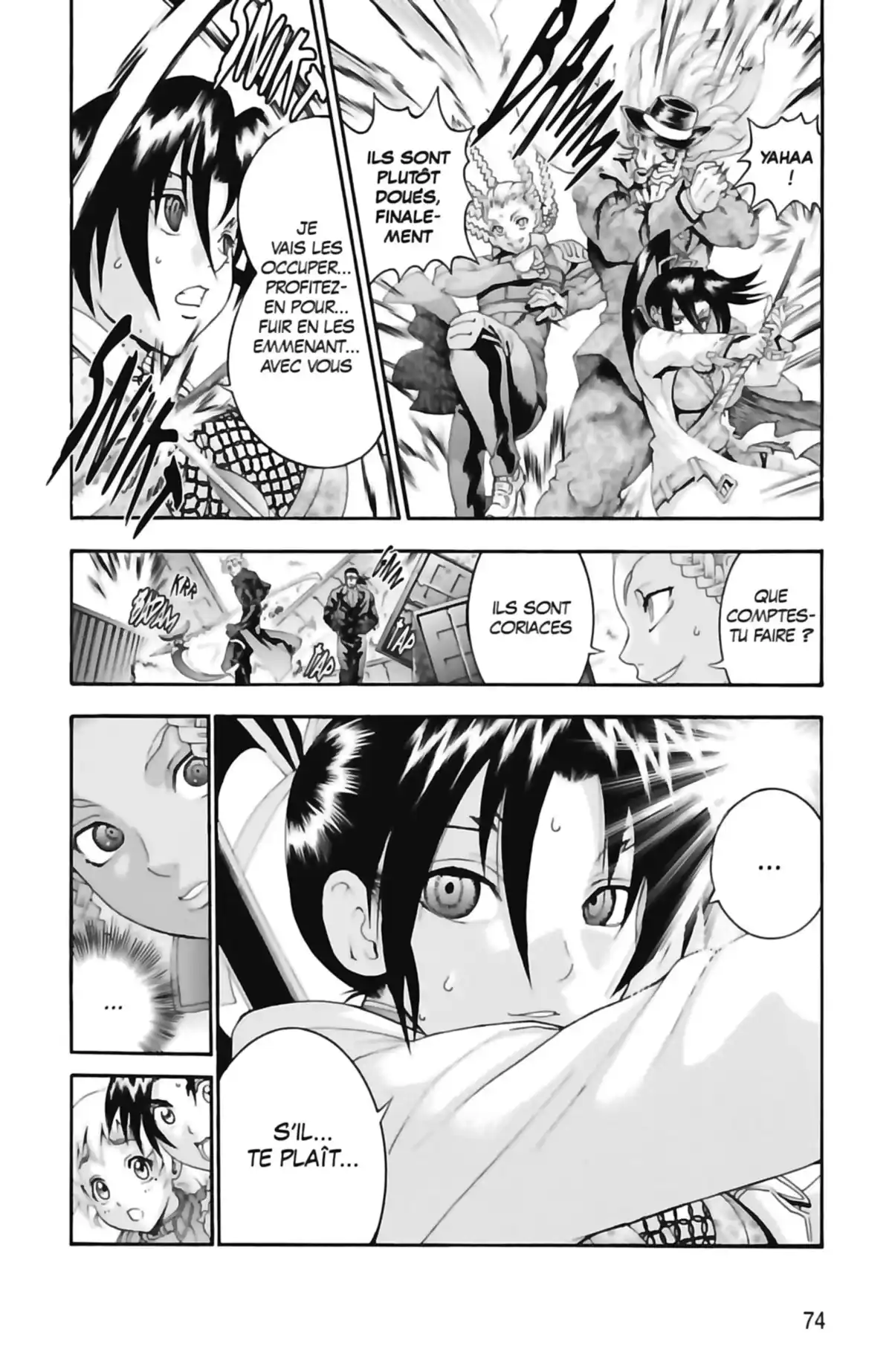 Kenichi – Saison 2 : Les disciples de l’ombre Volume 22 page 76