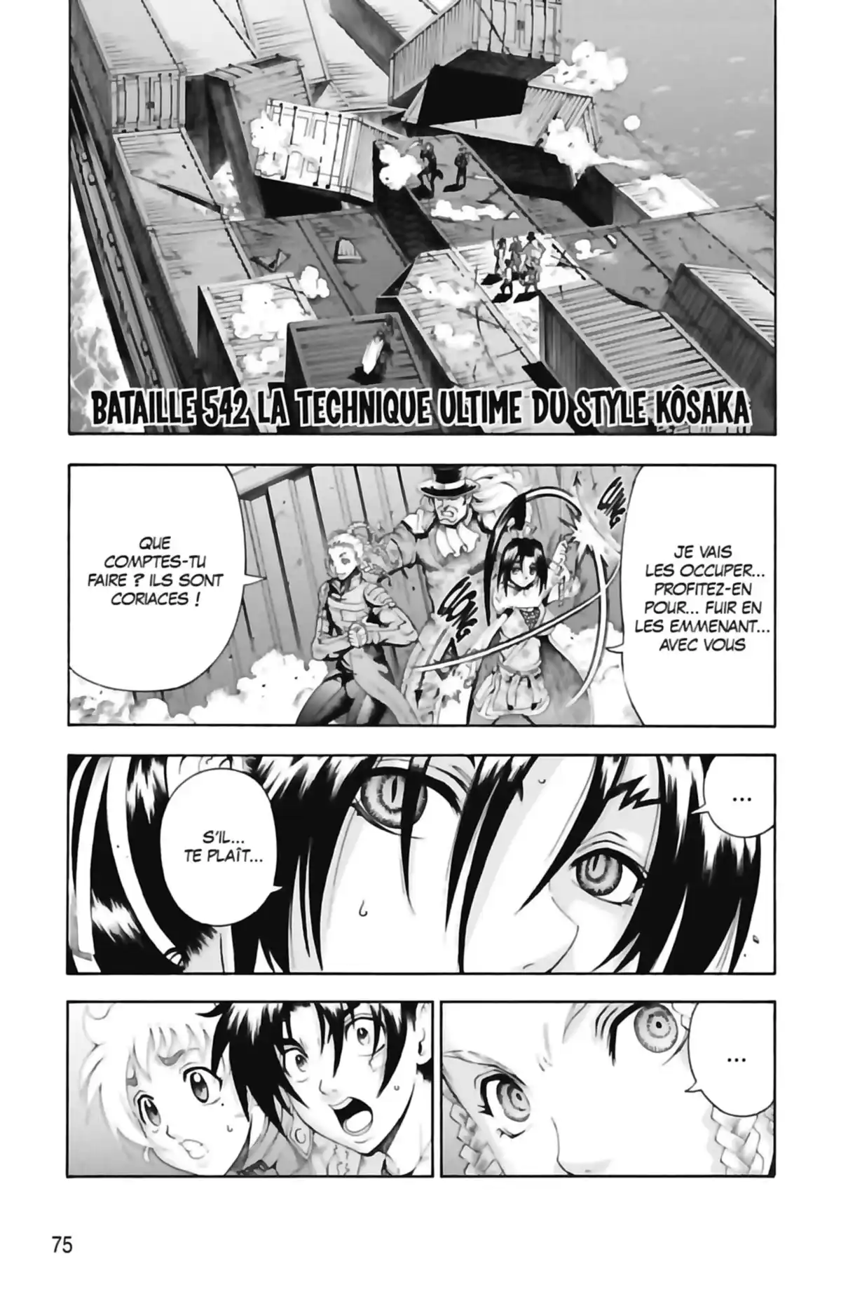 Kenichi – Saison 2 : Les disciples de l’ombre Volume 22 page 77