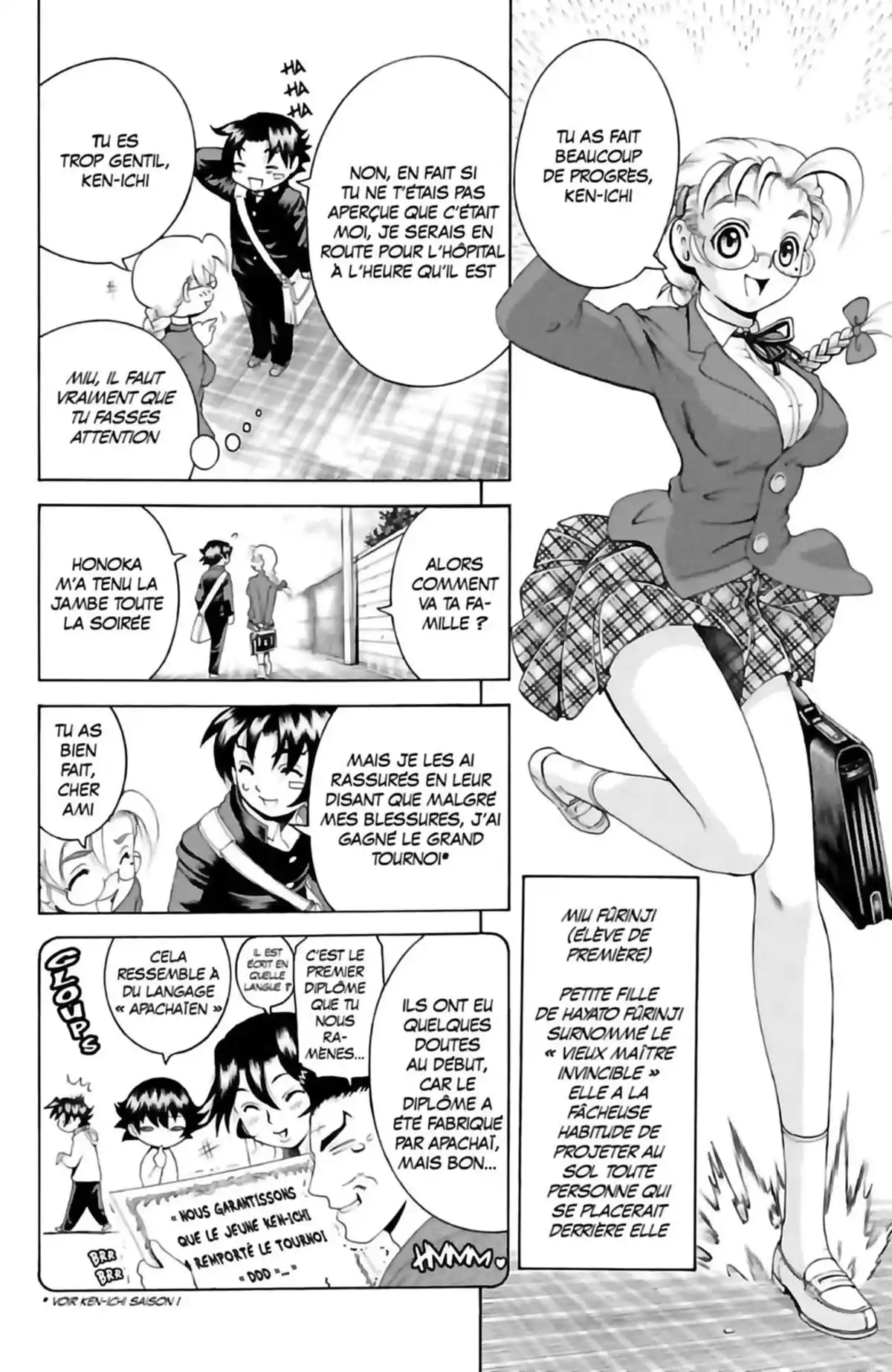 Kenichi – Saison 2 : Les disciples de l’ombre Volume 1 page 10