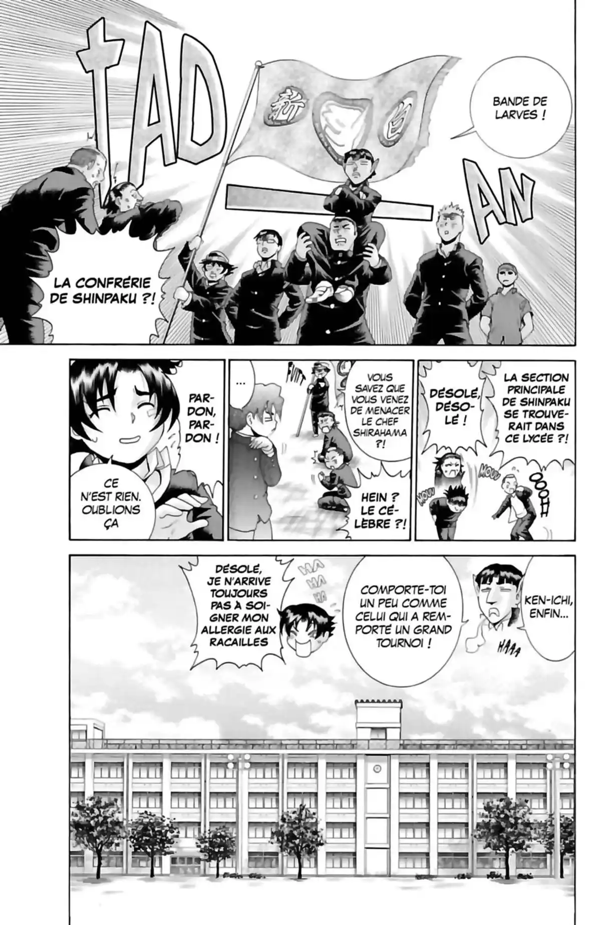 Kenichi – Saison 2 : Les disciples de l’ombre Volume 1 page 15