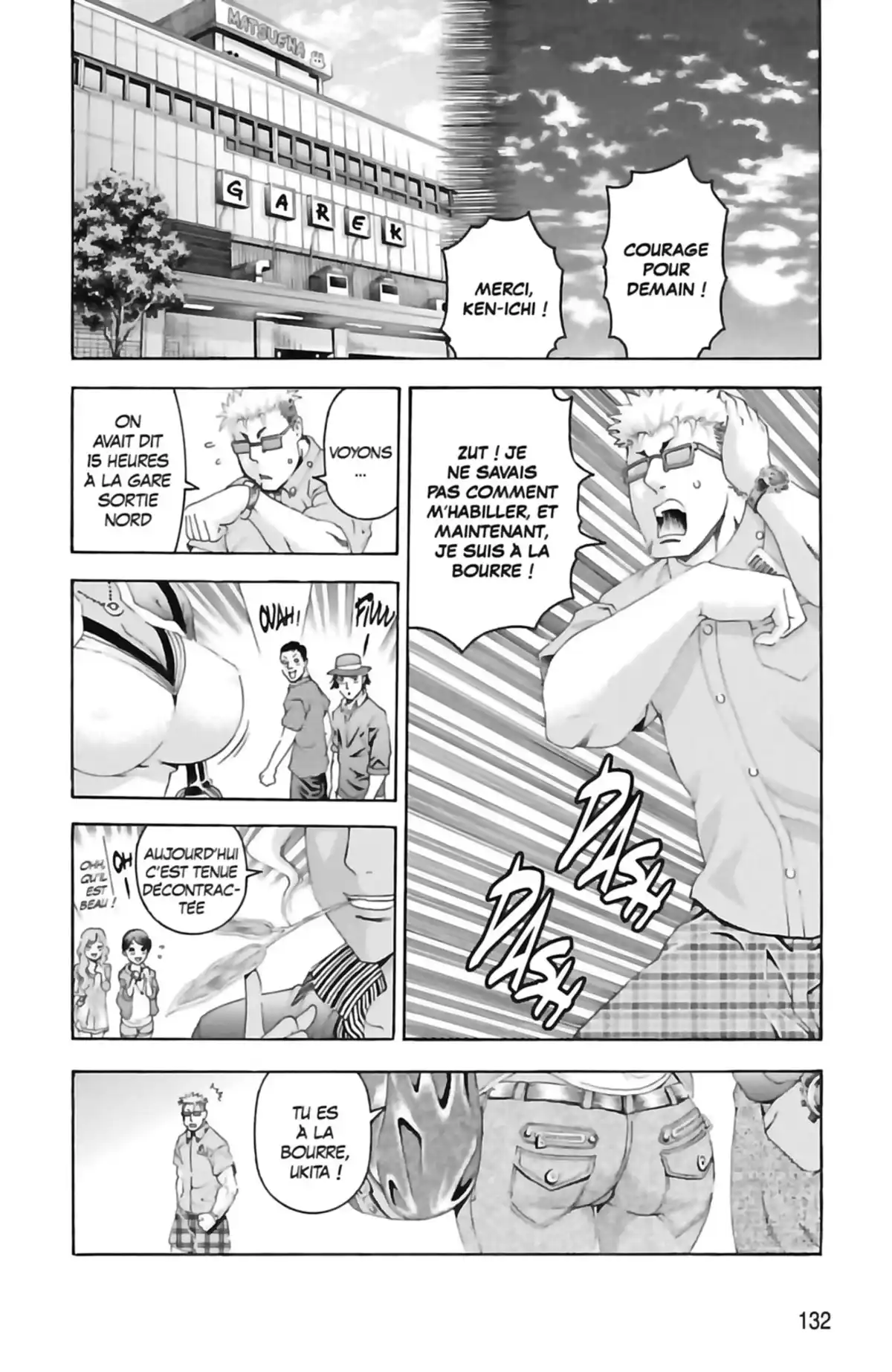 Kenichi – Saison 2 : Les disciples de l’ombre Volume 19 page 134