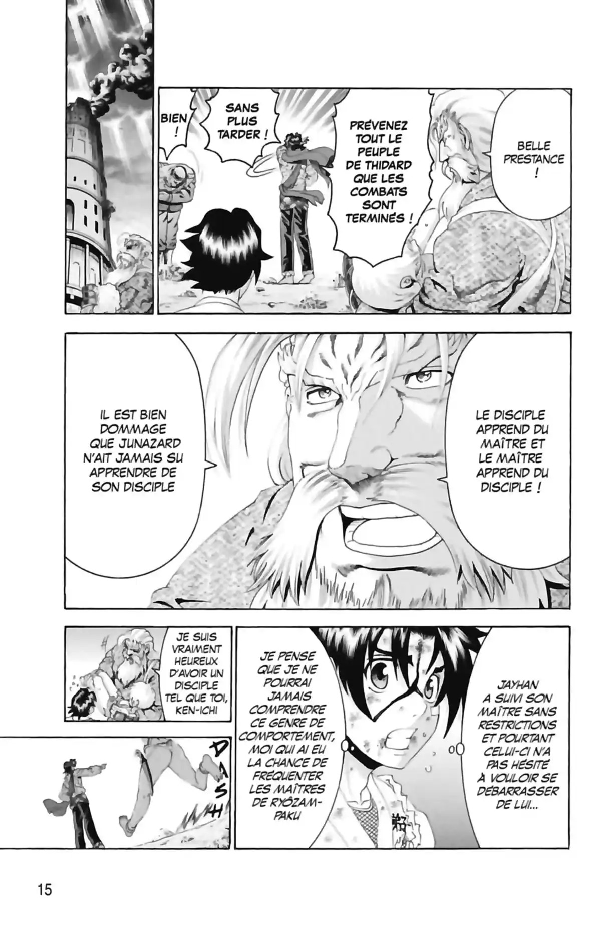 Kenichi – Saison 2 : Les disciples de l’ombre Volume 19 page 17