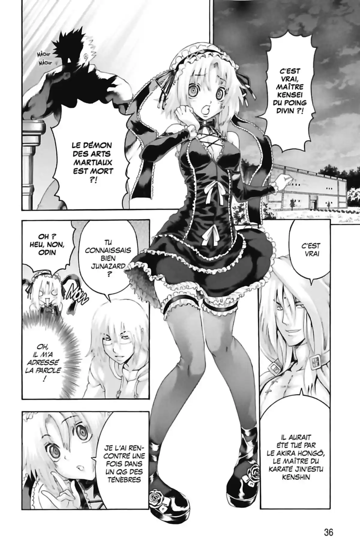 Kenichi – Saison 2 : Les disciples de l’ombre Volume 19 page 38