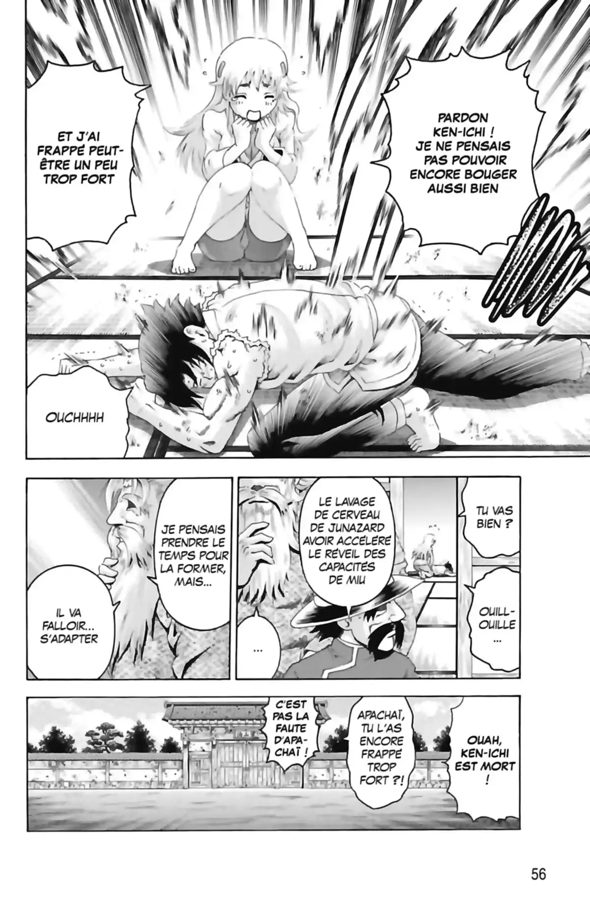 Kenichi – Saison 2 : Les disciples de l’ombre Volume 19 page 58