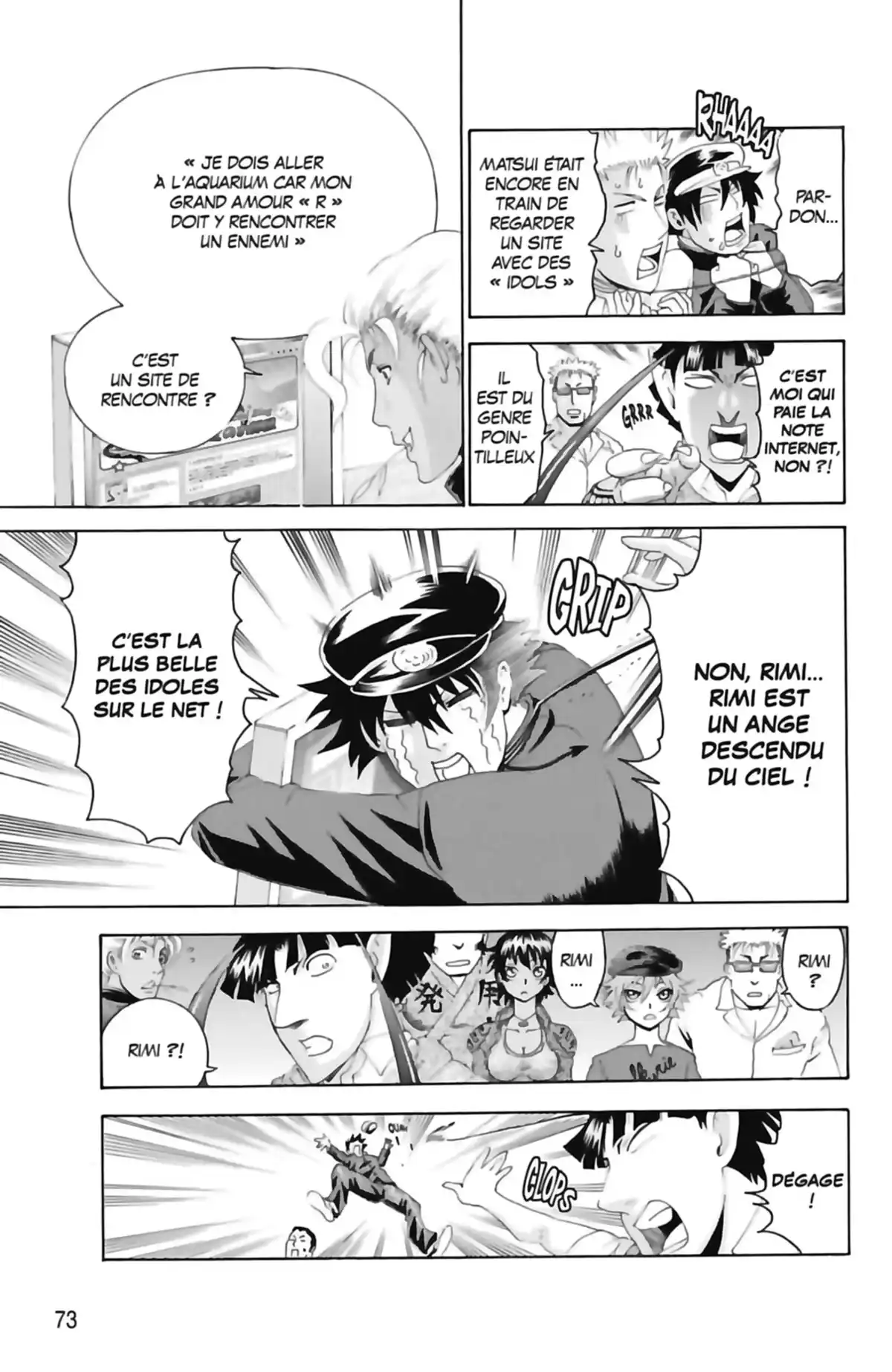 Kenichi – Saison 2 : Les disciples de l’ombre Volume 19 page 75