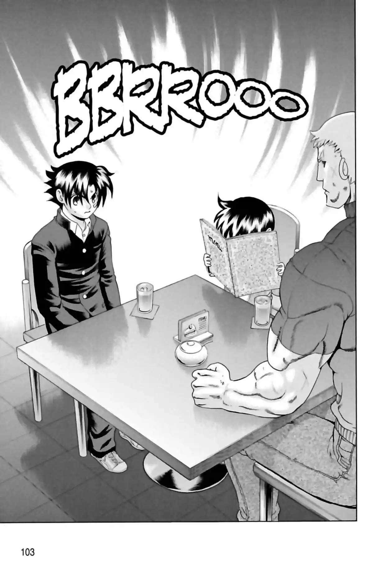 Kenichi – Saison 2 : Les disciples de l’ombre Volume 8 page 103