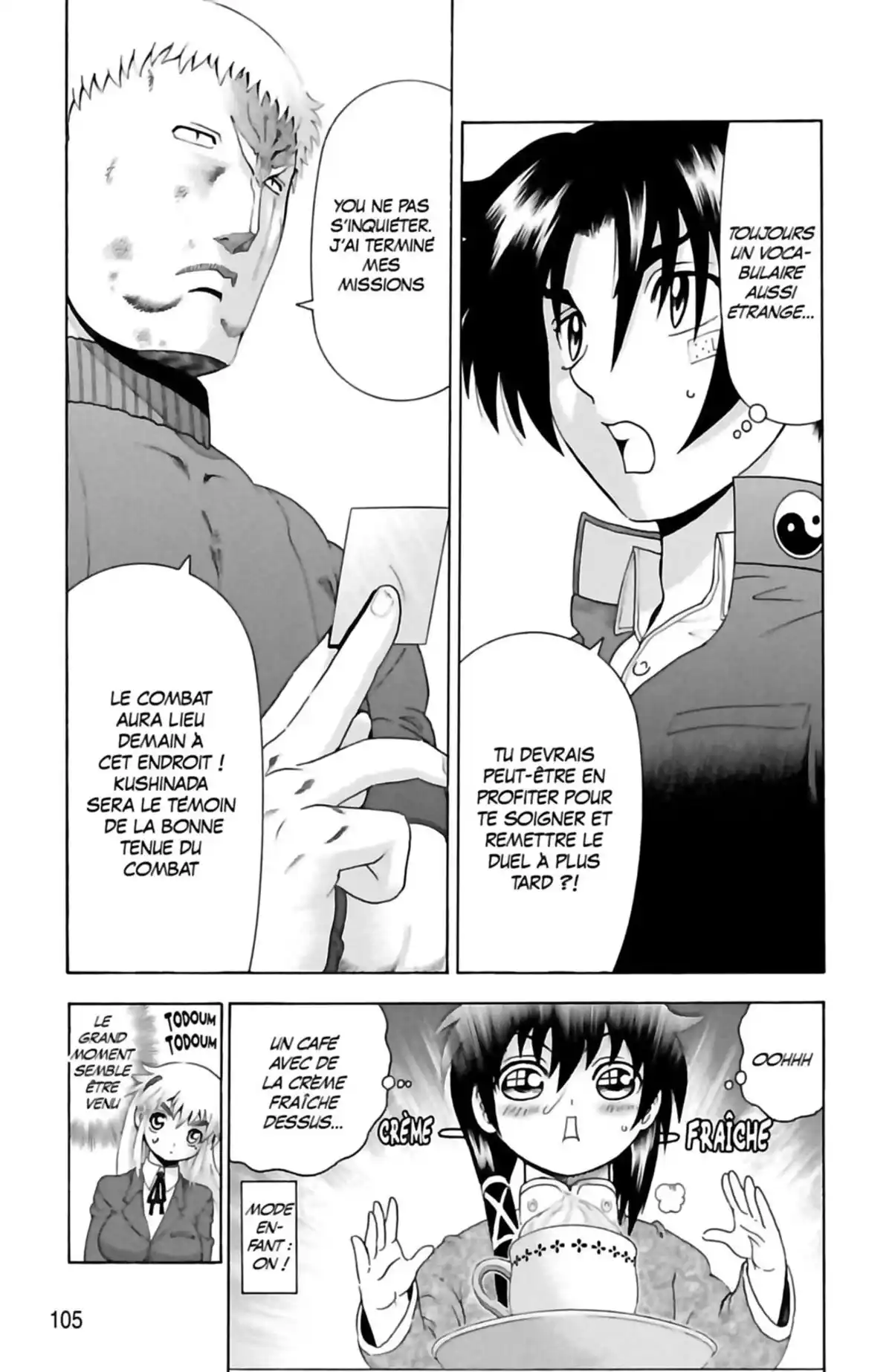 Kenichi – Saison 2 : Les disciples de l’ombre Volume 8 page 105