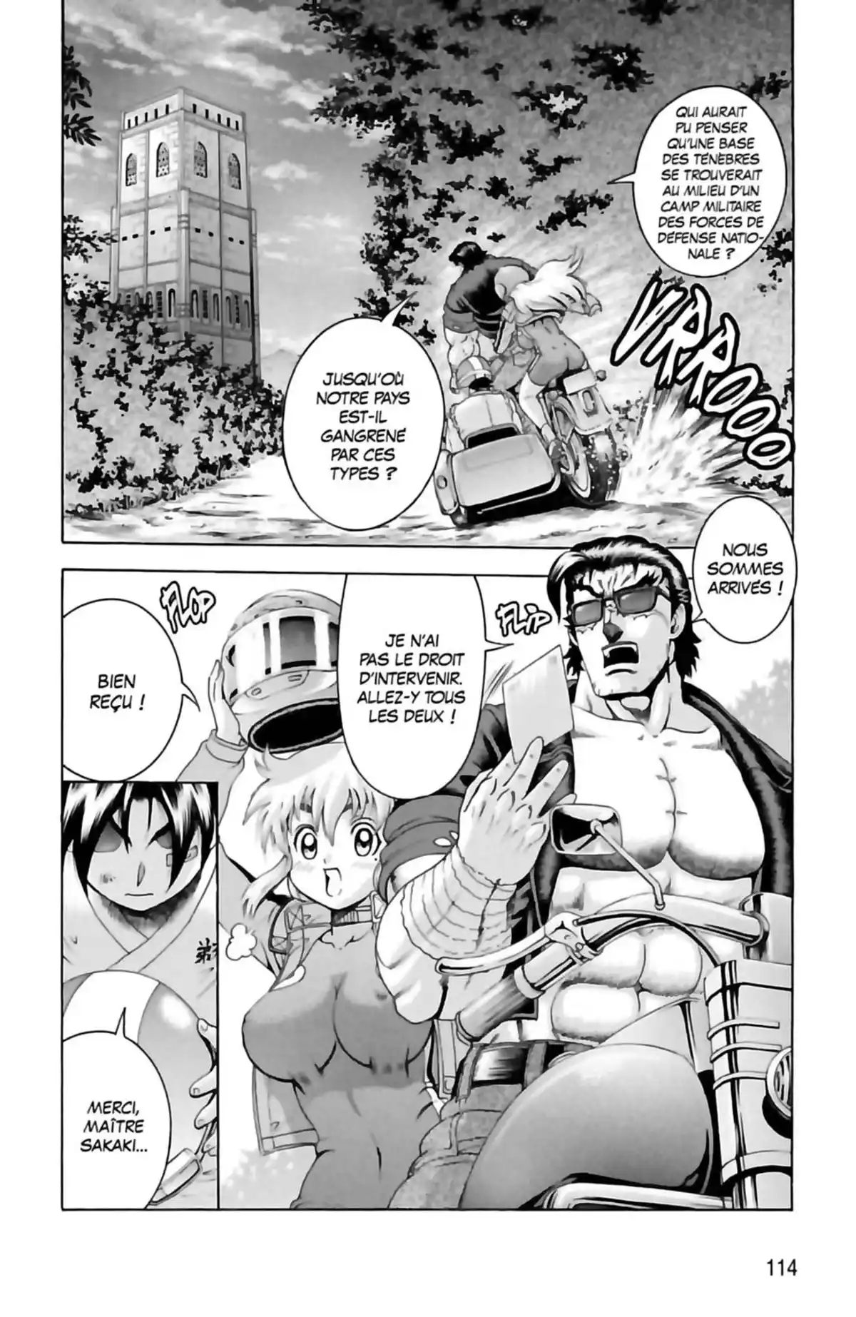 Kenichi – Saison 2 : Les disciples de l’ombre Volume 8 page 114