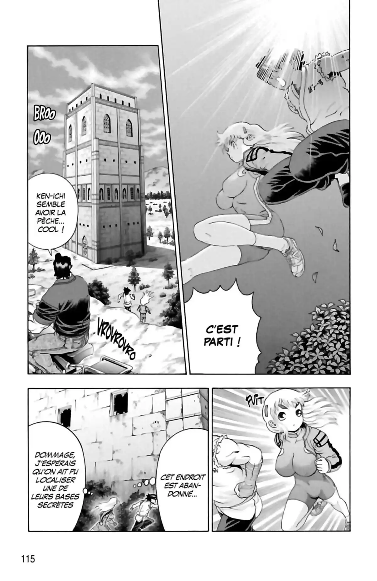 Kenichi – Saison 2 : Les disciples de l’ombre Volume 8 page 115