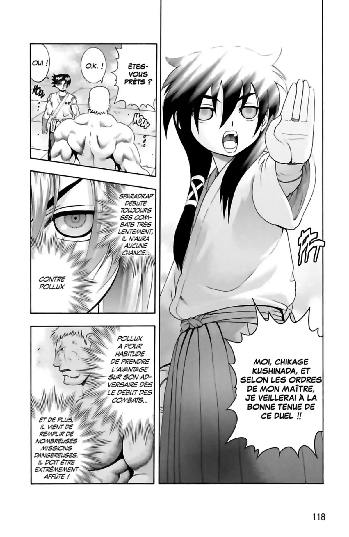 Kenichi – Saison 2 : Les disciples de l’ombre Volume 8 page 118