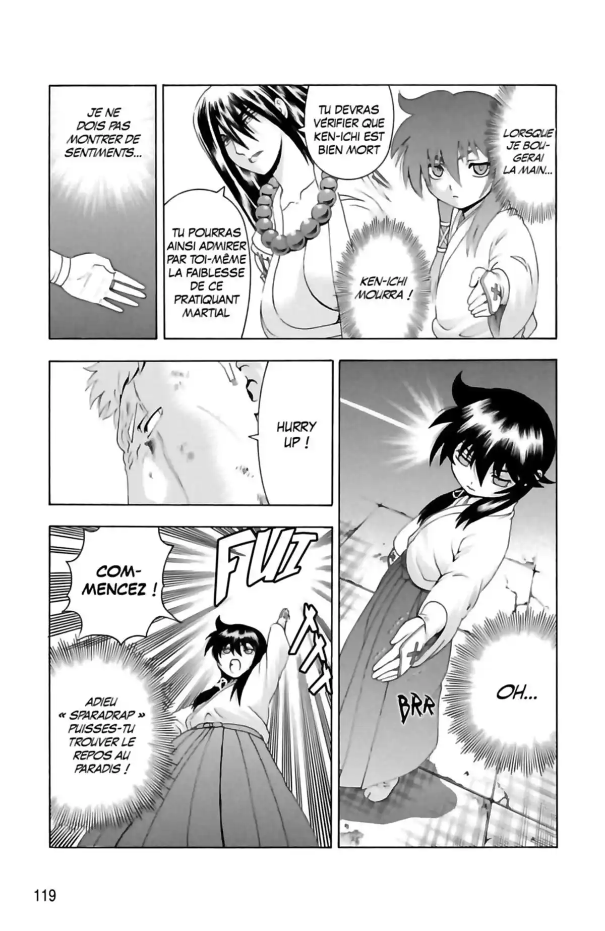Kenichi – Saison 2 : Les disciples de l’ombre Volume 8 page 119