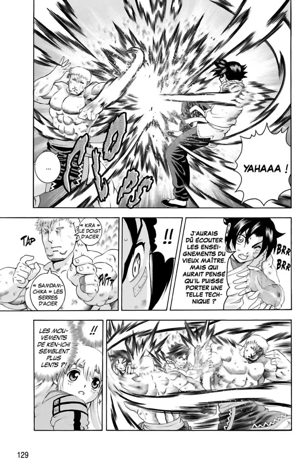 Kenichi – Saison 2 : Les disciples de l’ombre Volume 8 page 129