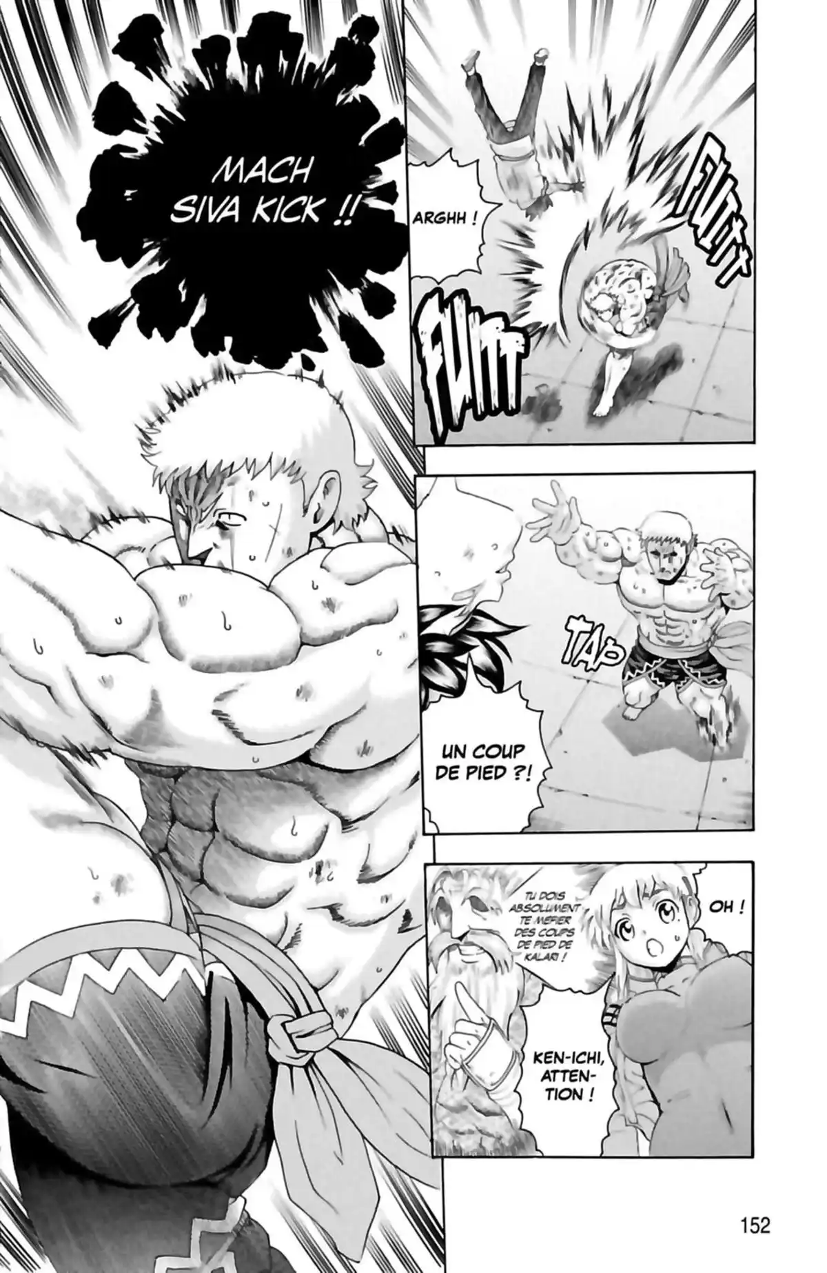 Kenichi – Saison 2 : Les disciples de l’ombre Volume 8 page 152
