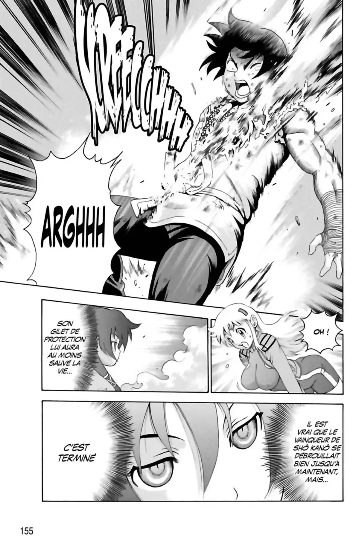 Kenichi – Saison 2 : Les disciples de l’ombre Volume 8 page 155