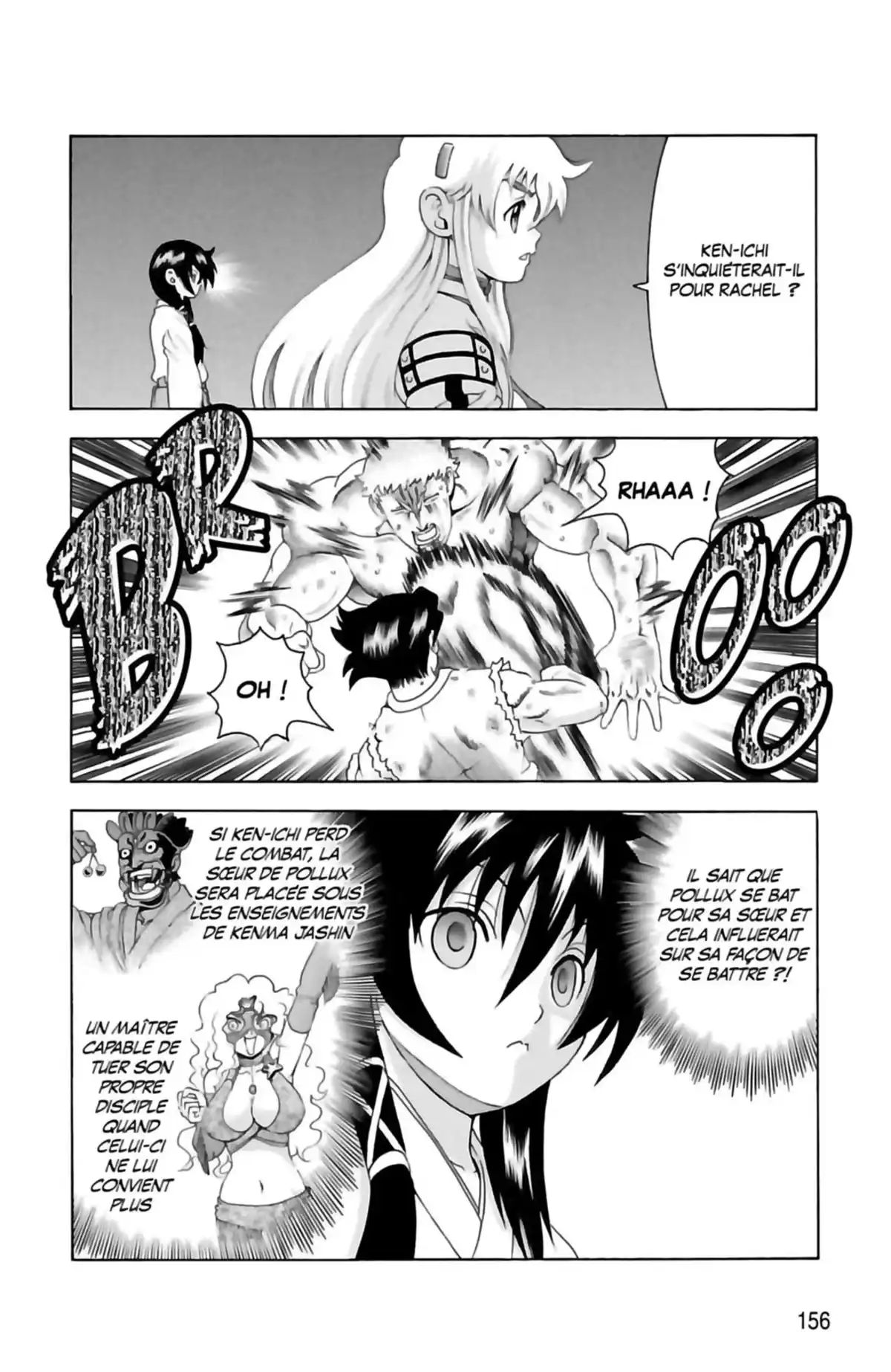 Kenichi – Saison 2 : Les disciples de l’ombre Volume 8 page 156