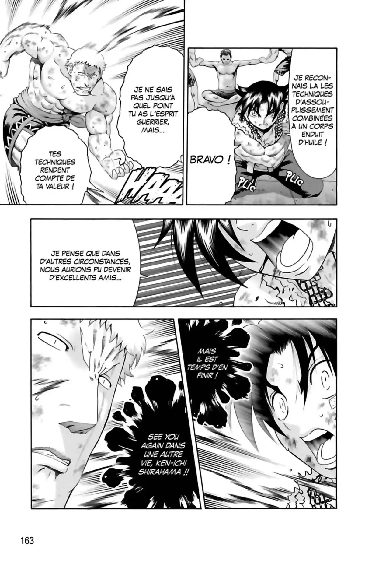 Kenichi – Saison 2 : Les disciples de l’ombre Volume 8 page 163