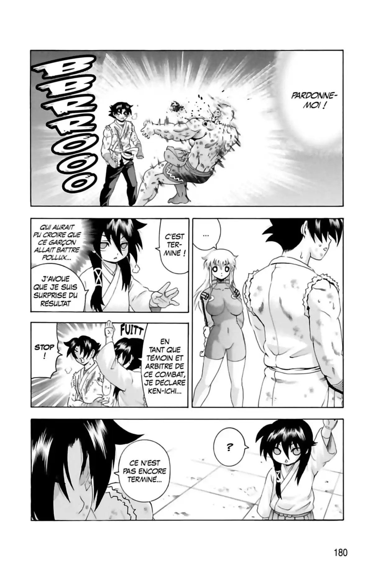 Kenichi – Saison 2 : Les disciples de l’ombre Volume 8 page 180