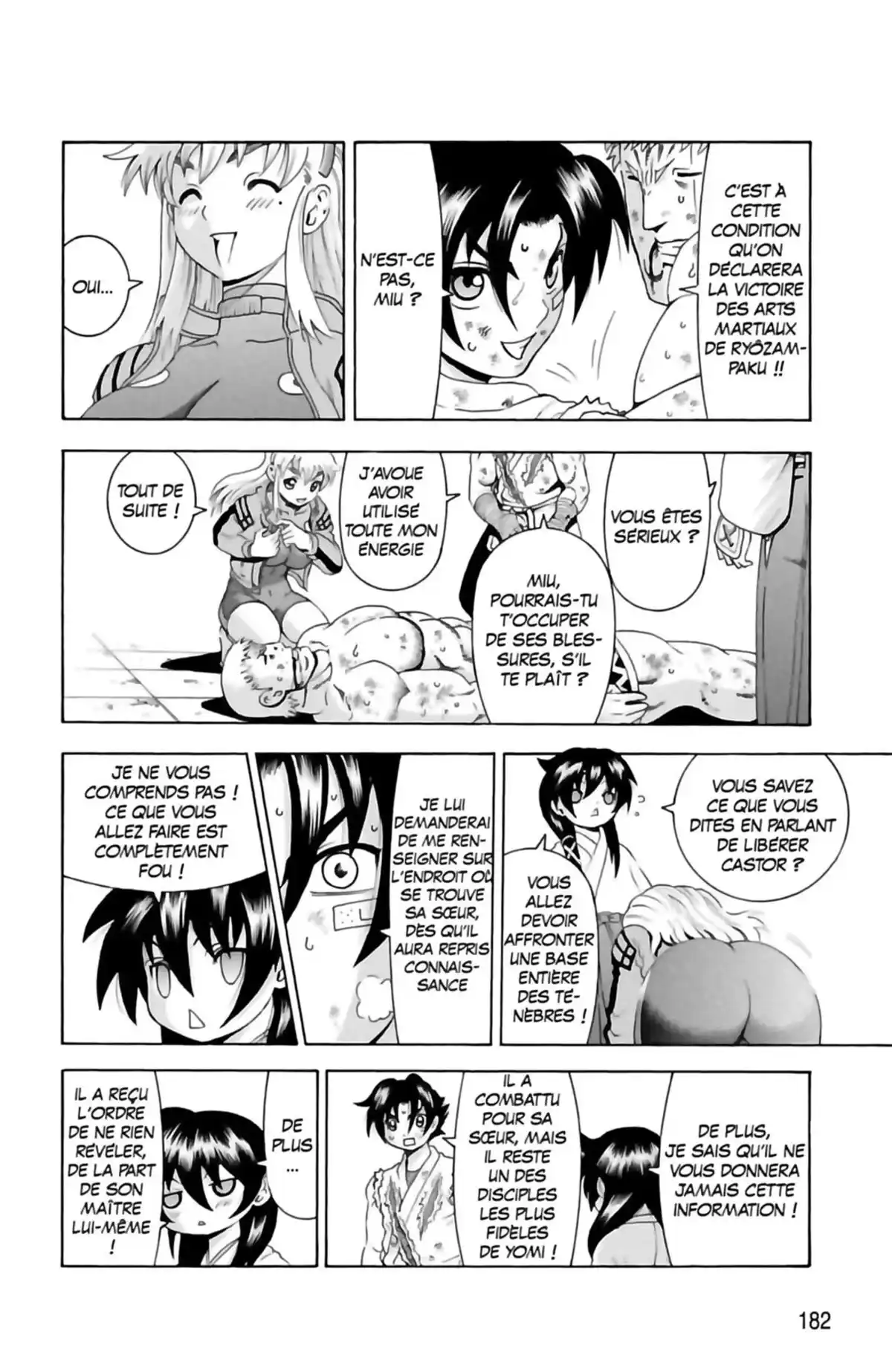 Kenichi – Saison 2 : Les disciples de l’ombre Volume 8 page 182