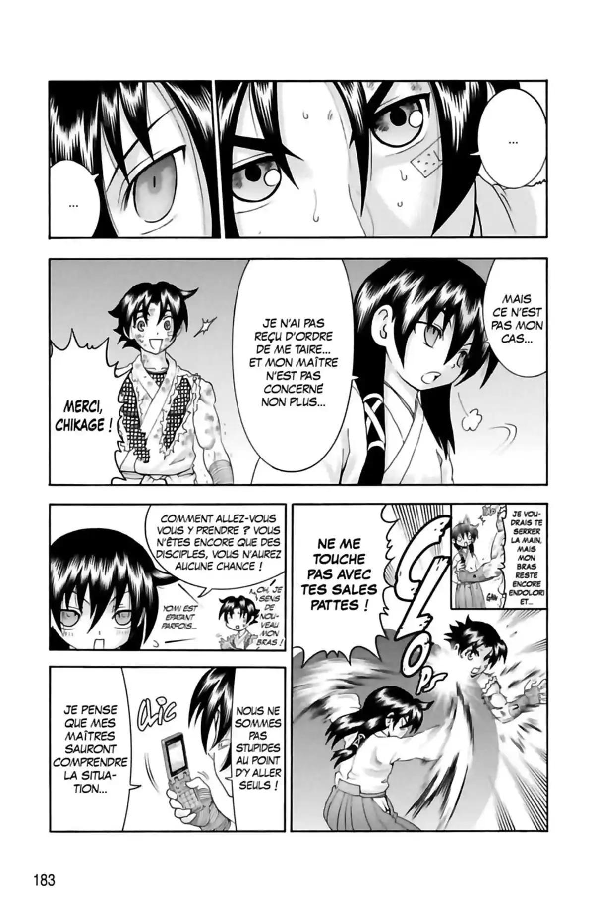 Kenichi – Saison 2 : Les disciples de l’ombre Volume 8 page 183