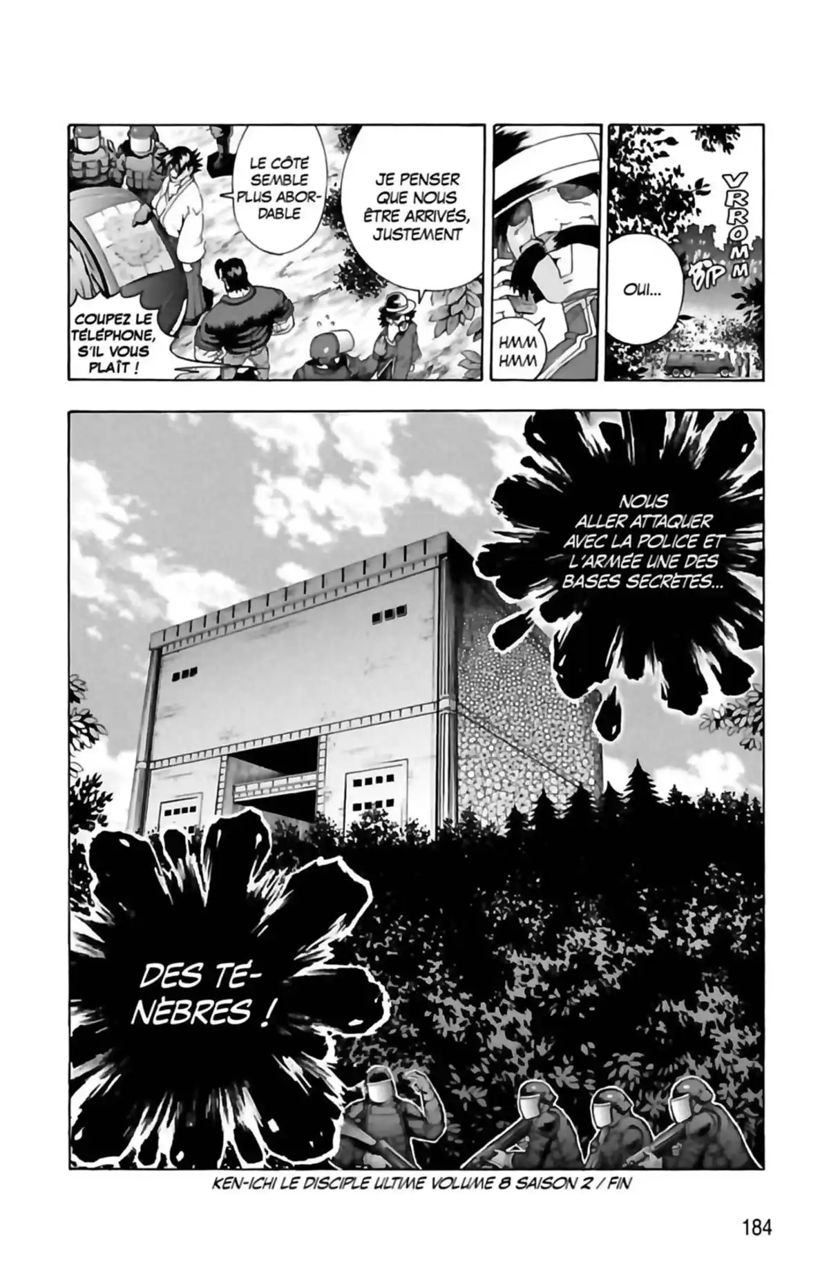 Kenichi – Saison 2 : Les disciples de l’ombre Volume 8 page 184