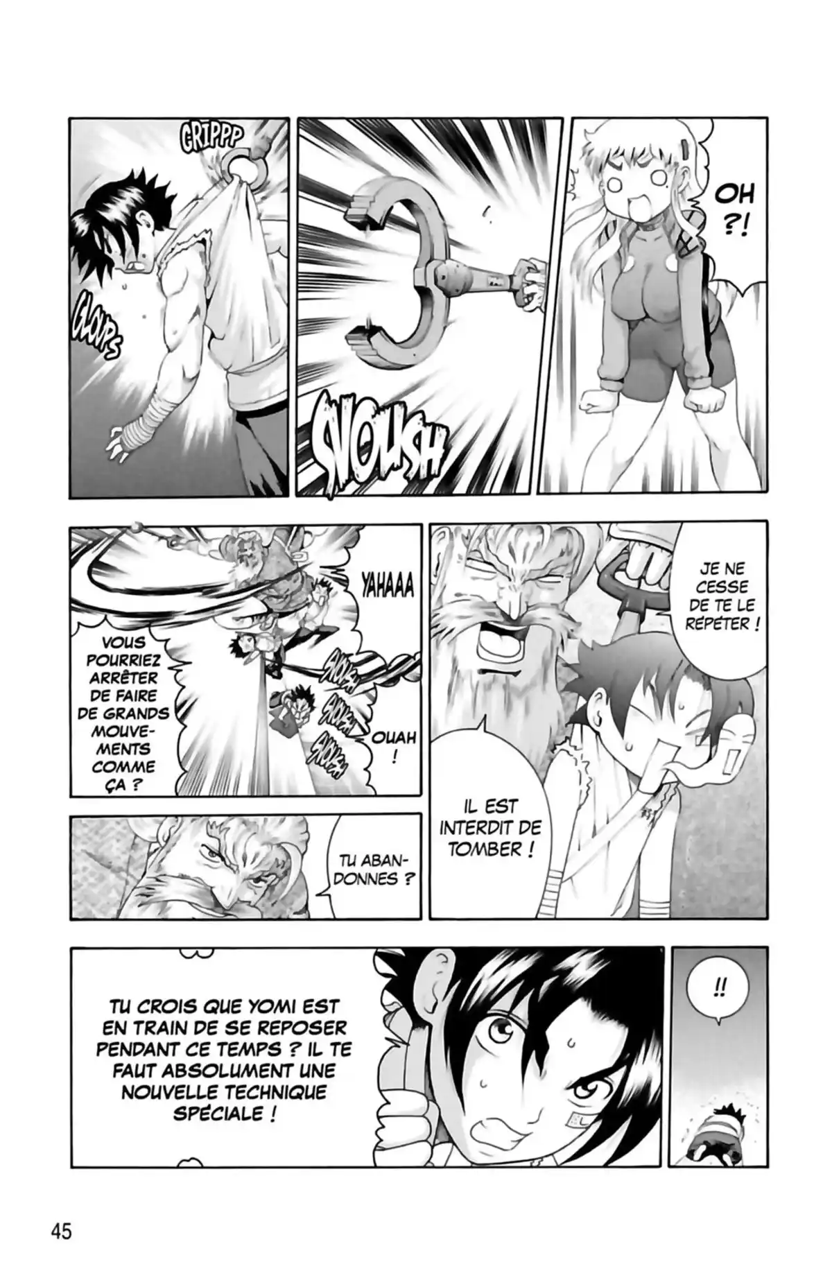 Kenichi – Saison 2 : Les disciples de l’ombre Volume 8 page 45