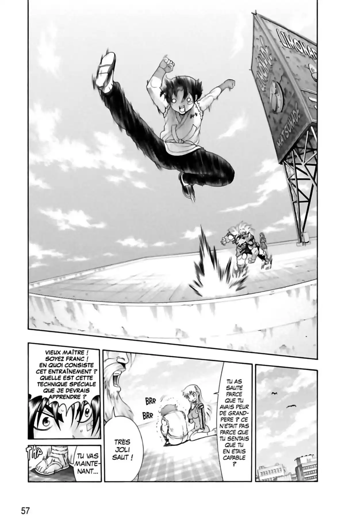 Kenichi – Saison 2 : Les disciples de l’ombre Volume 8 page 57
