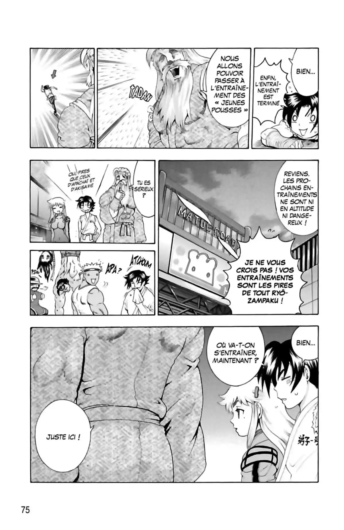 Kenichi – Saison 2 : Les disciples de l’ombre Volume 8 page 75