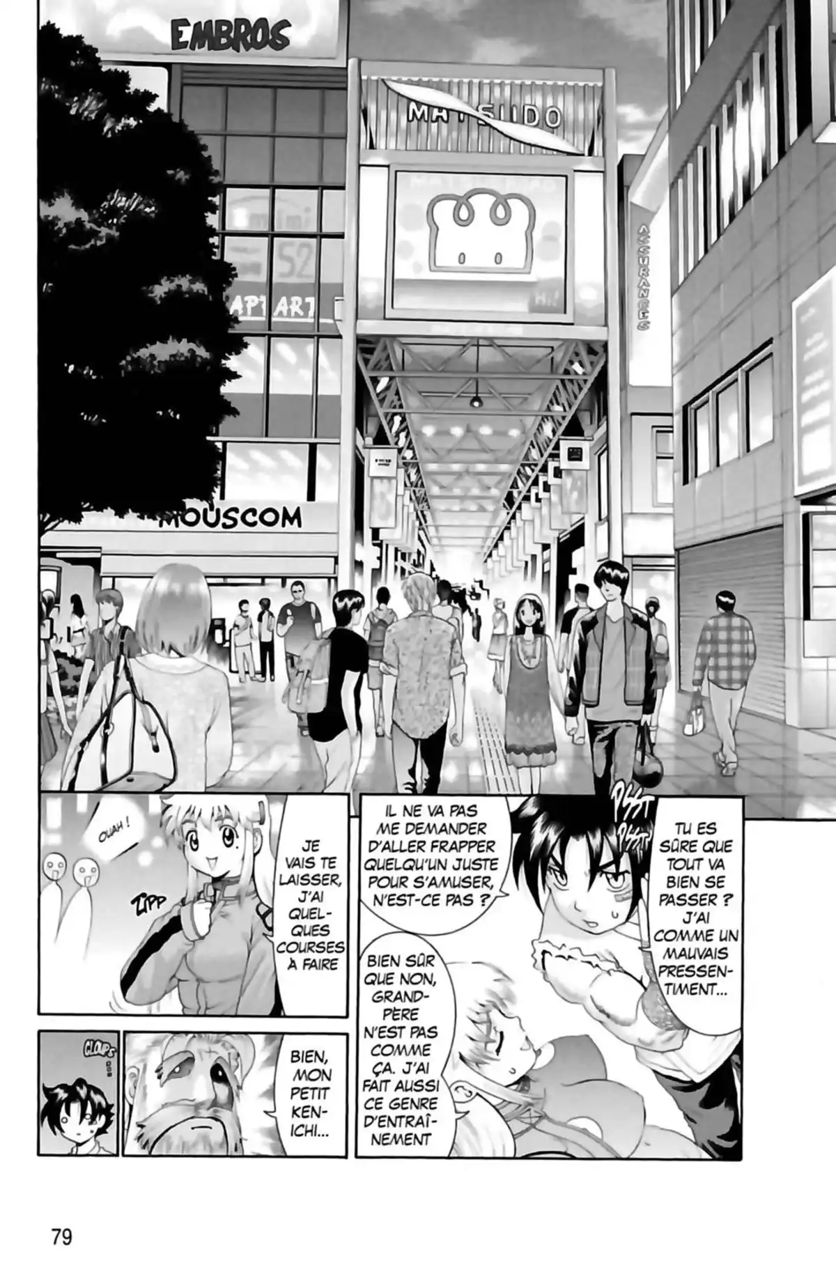 Kenichi – Saison 2 : Les disciples de l’ombre Volume 8 page 79