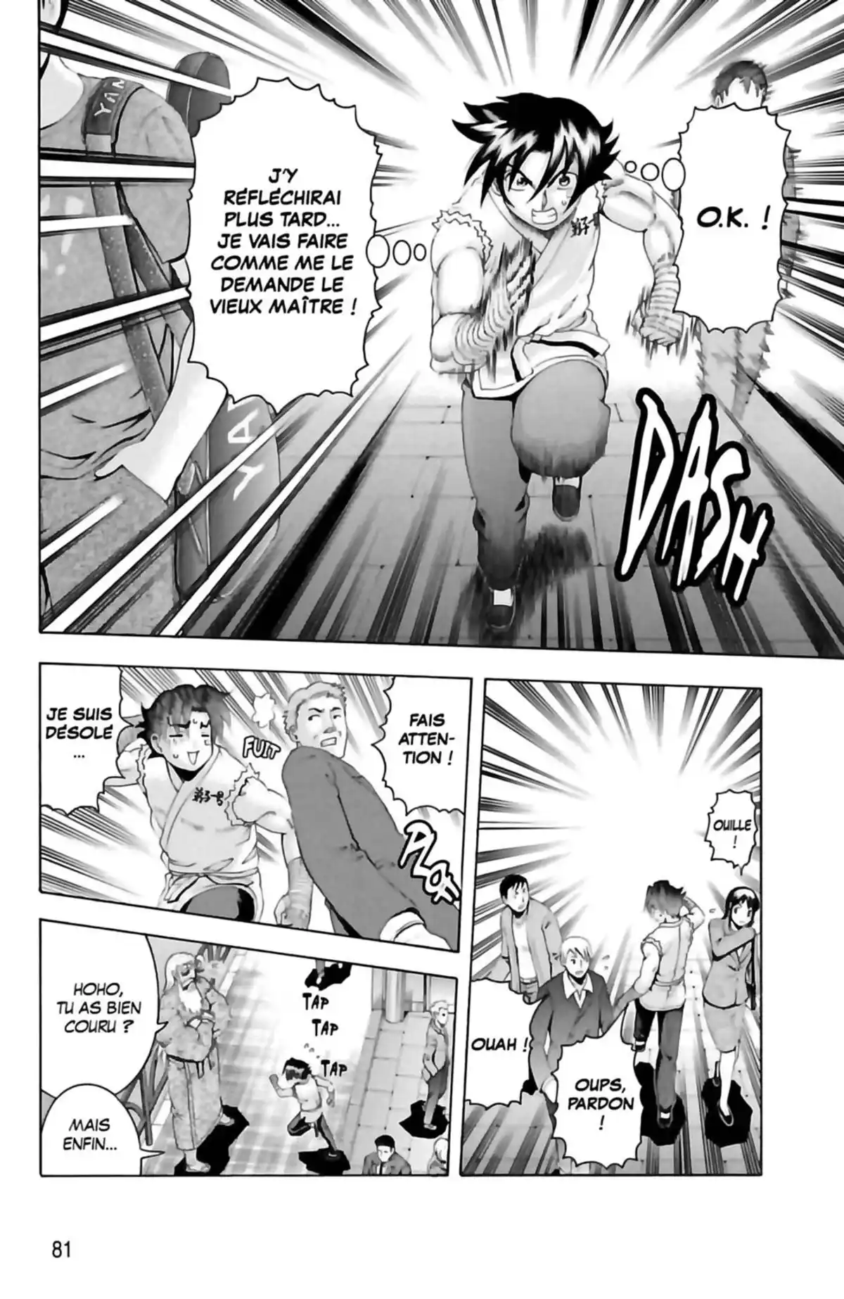 Kenichi – Saison 2 : Les disciples de l’ombre Volume 8 page 81