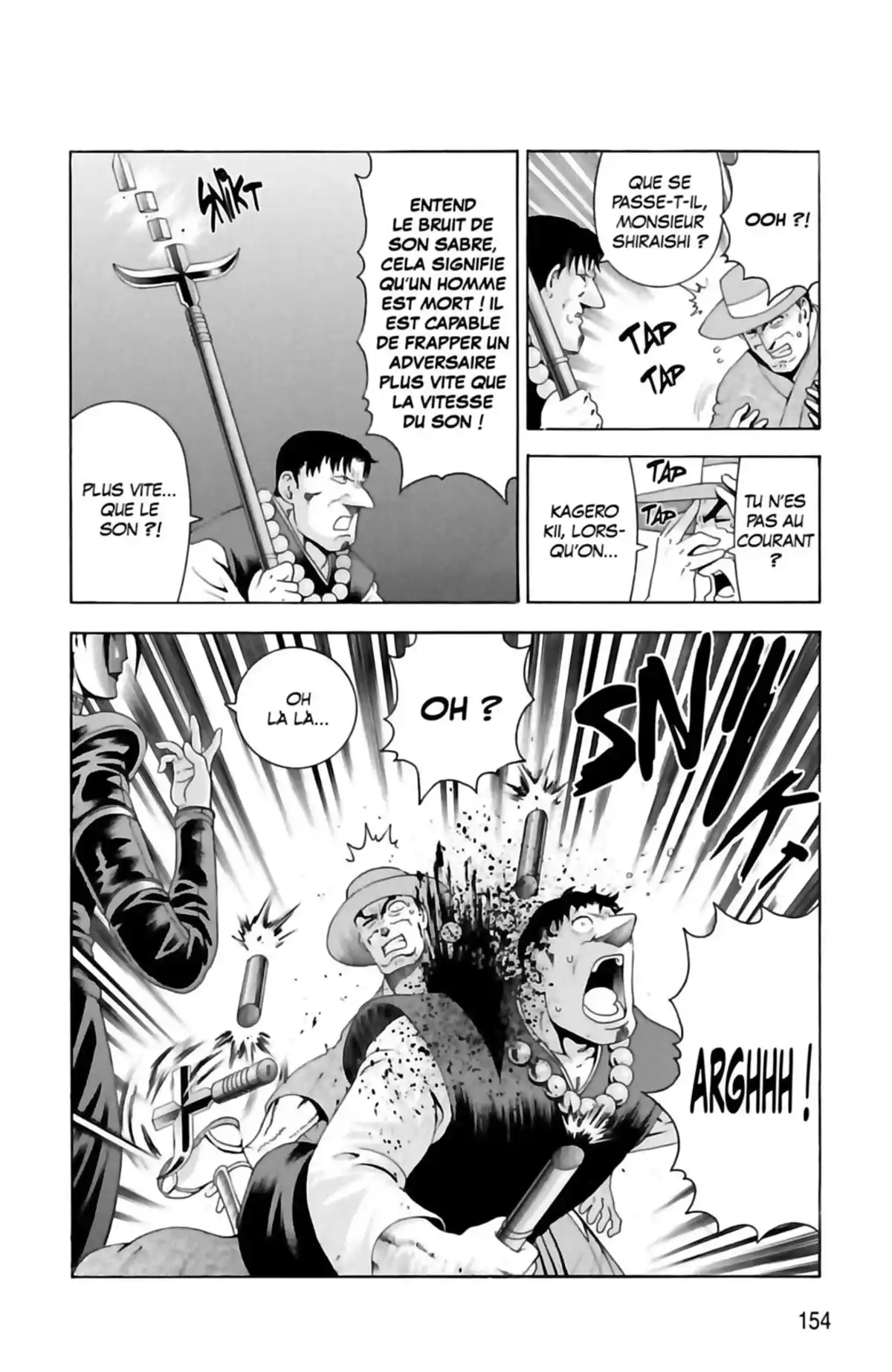 Kenichi – Saison 2 : Les disciples de l’ombre Volume 2 page 154