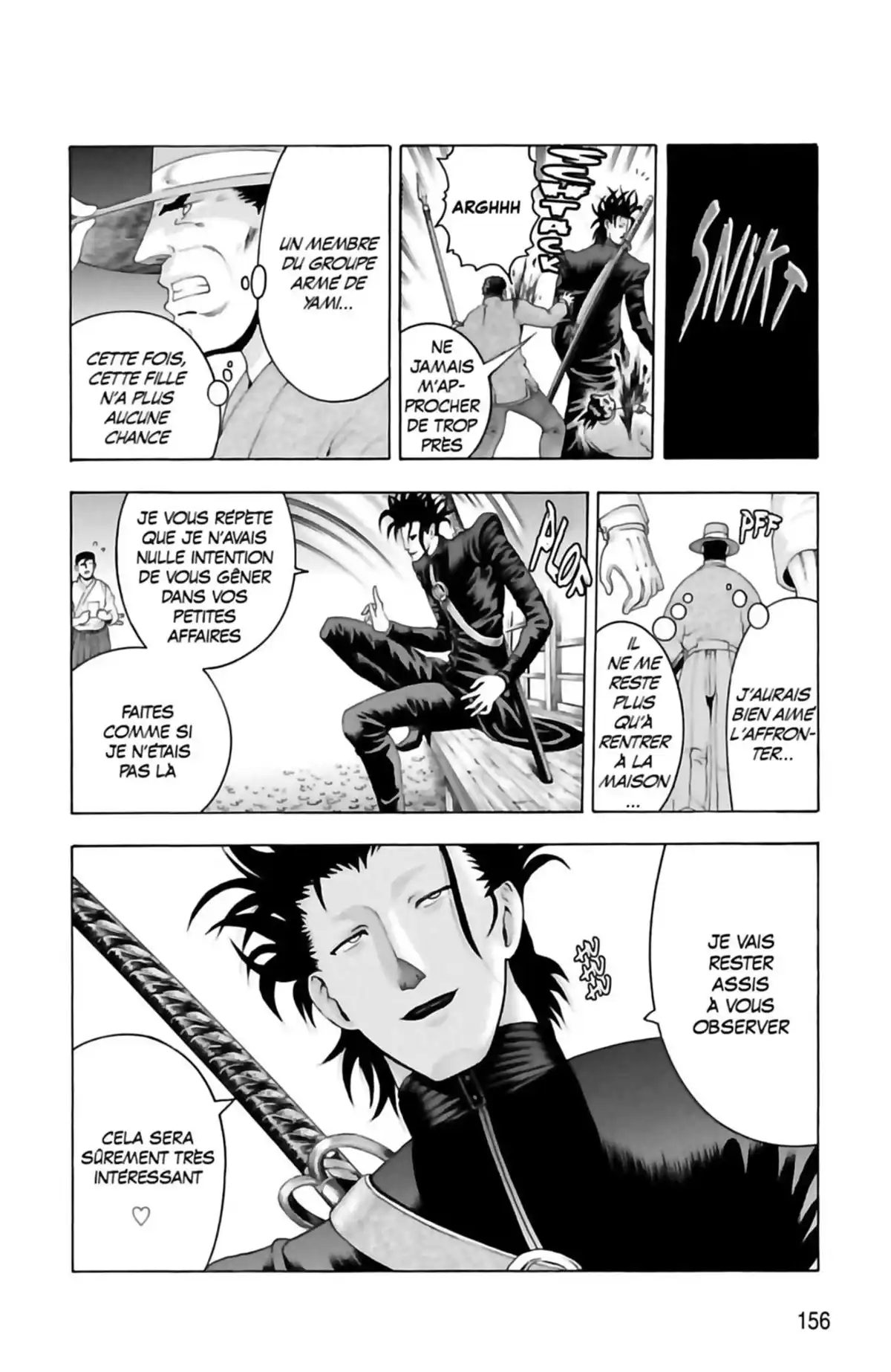 Kenichi – Saison 2 : Les disciples de l’ombre Volume 2 page 156