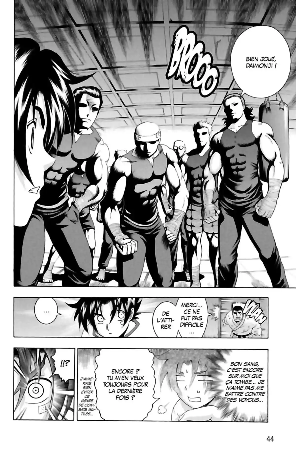 Kenichi – Saison 2 : Les disciples de l’ombre Volume 2 page 44